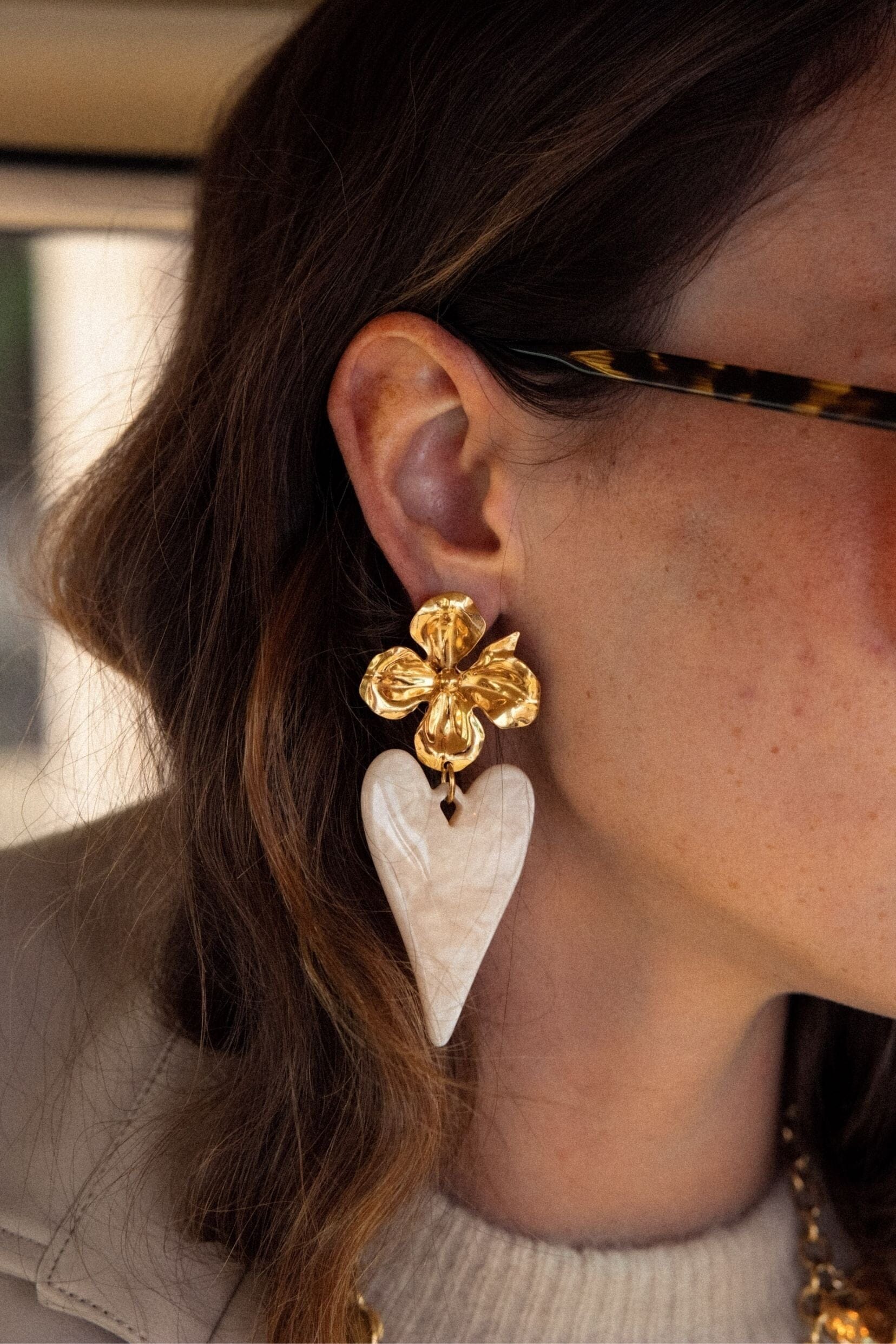 Boucles Bohm Paris - Méline Boucles d'oreilles pendantes Bohm Paris 