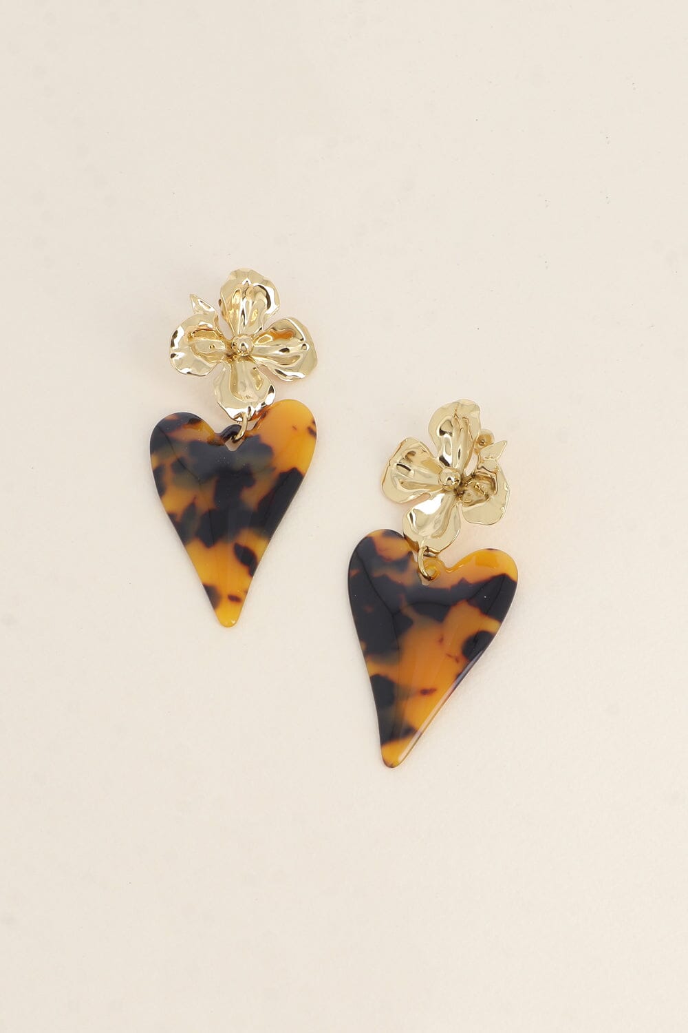 Boucles Bohm Paris - Méline Boucles d'oreilles pendantes Bohm Paris Léopard 