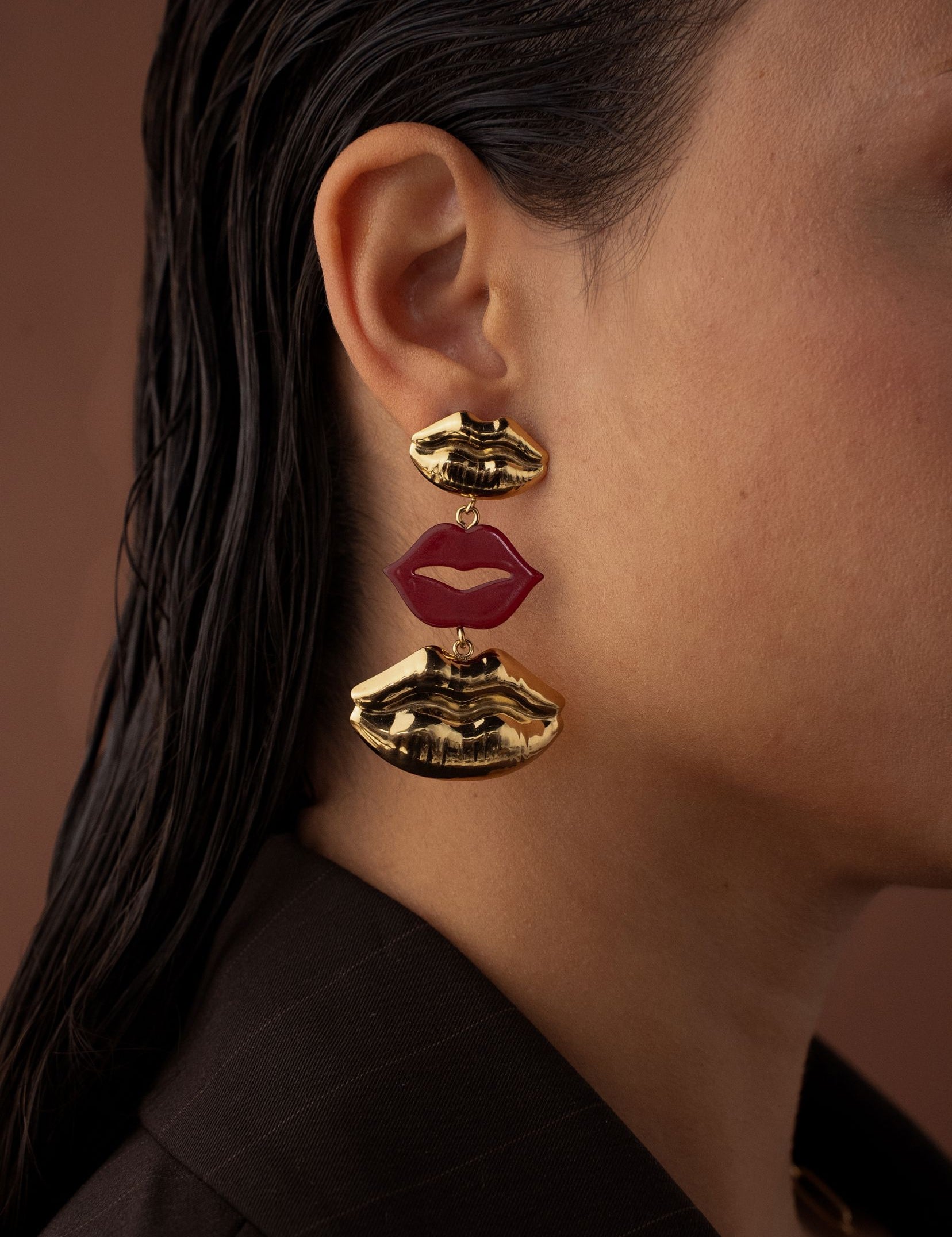 Boucles Bohm Paris - Mélissa Boucles d'oreilles Pendantes Bohm Paris 