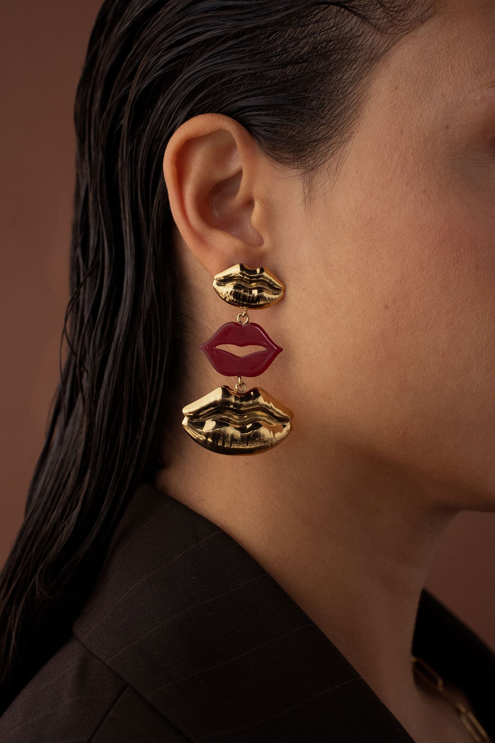 Boucles Bohm Paris - Mélissa Boucles d'oreilles Pendantes Bohm Paris 