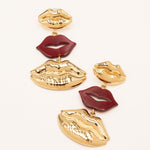 Boucles Bohm Paris - Mélissa Boucles d'oreilles Pendantes Bohm Paris Doré 