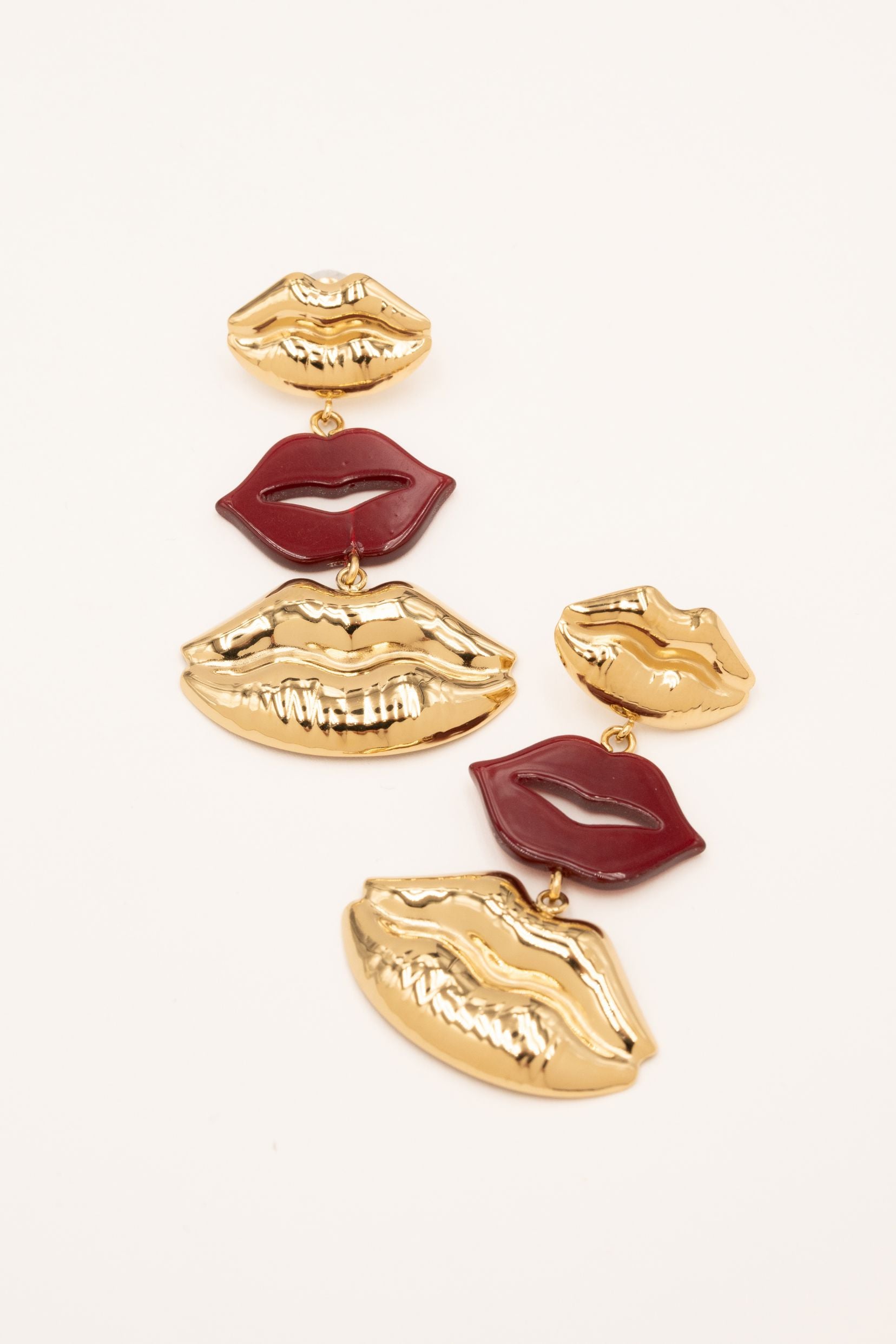 Boucles Bohm Paris - Mélissa Boucles d'oreilles Pendantes Bohm Paris Doré 