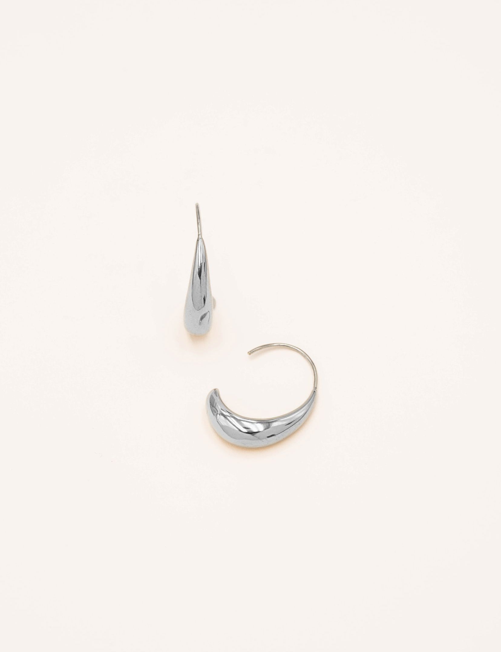 Boucles Bohm Paris - Mélusia Boucles d'oreilles type Créoles Bohm Paris Argenté 