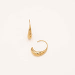 Boucles Bohm Paris - Mélusia Boucles d'oreilles type Créoles Bohm Paris Doré 