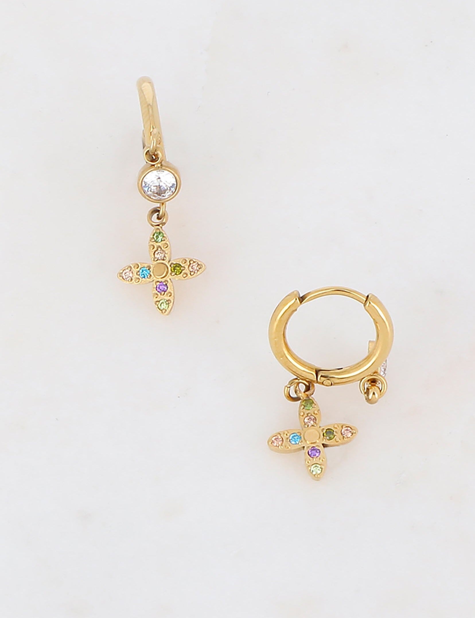 Boucles Bohm Paris - mini créoles Florie Boucles D'oreilles Bohm Paris Multi 