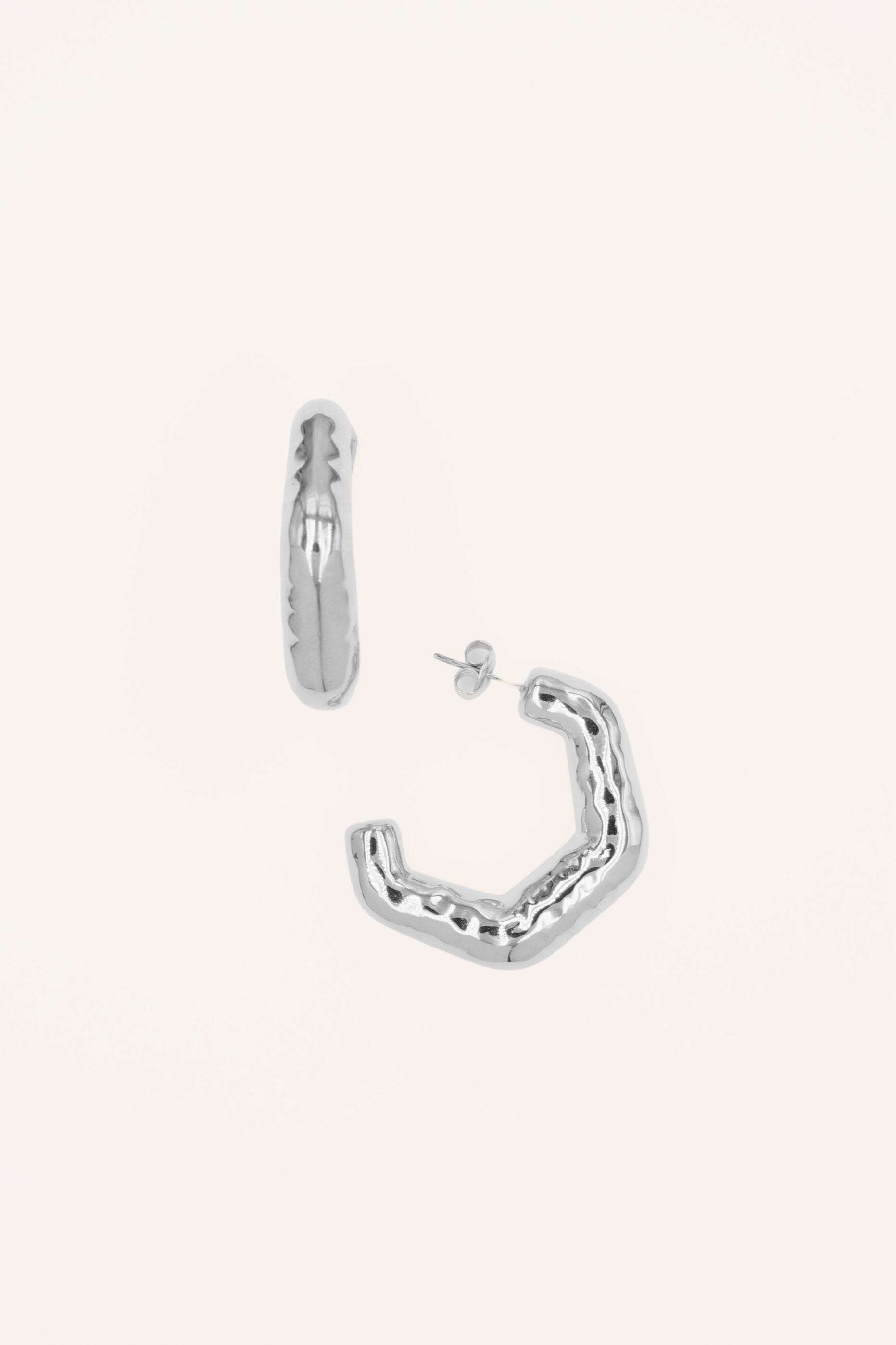 Boucles Bohm Paris - Montalys Boucles d'oreilles type Créoles Bohm Paris Argenté 