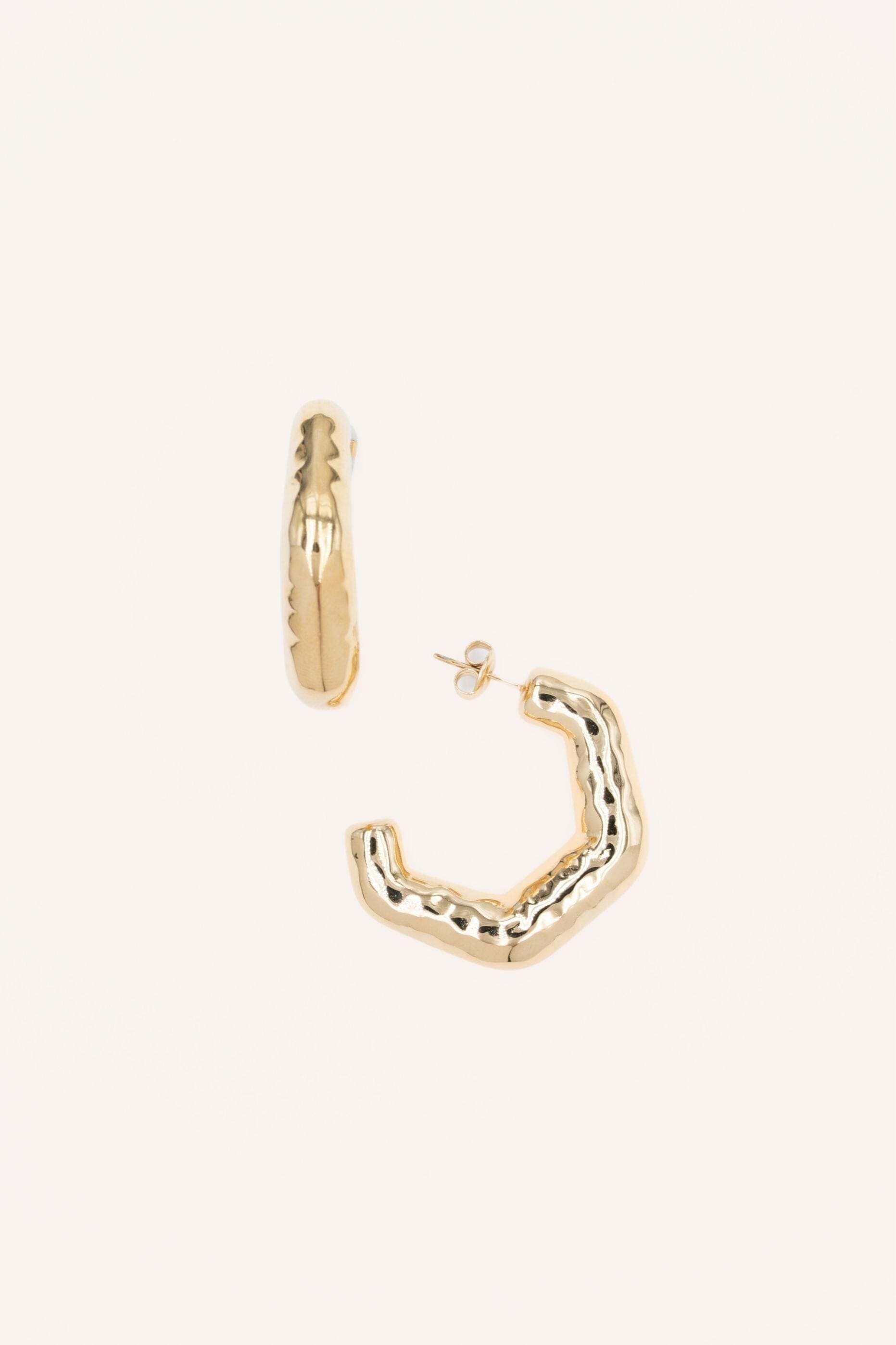 Boucles Bohm Paris - Montalys Boucles d'oreilles type Créoles Bohm Paris Doré 