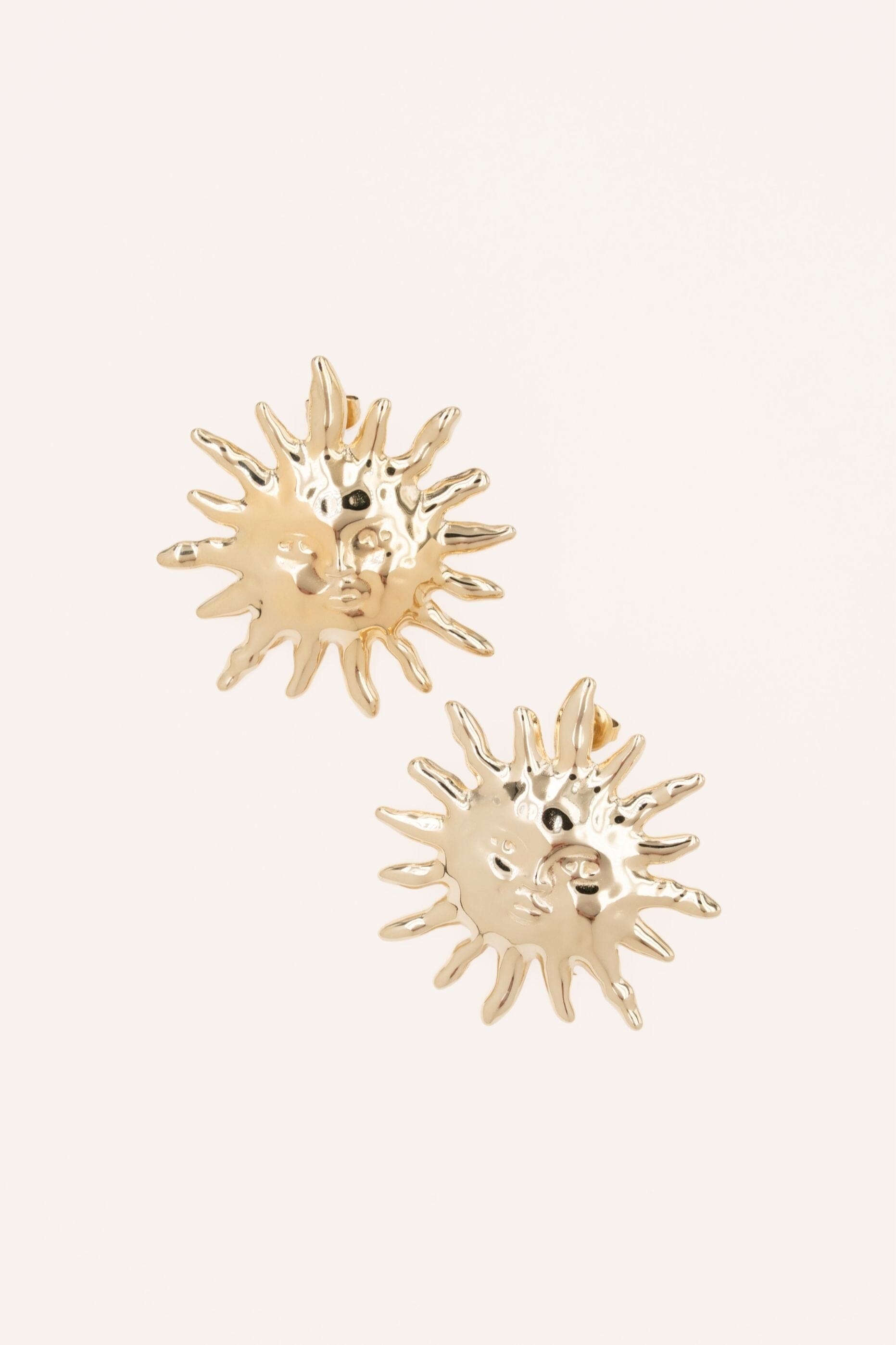 Boucles Bohm Paris - Moonéa Boucles d'oreilles à puces Bohm Paris Doré 