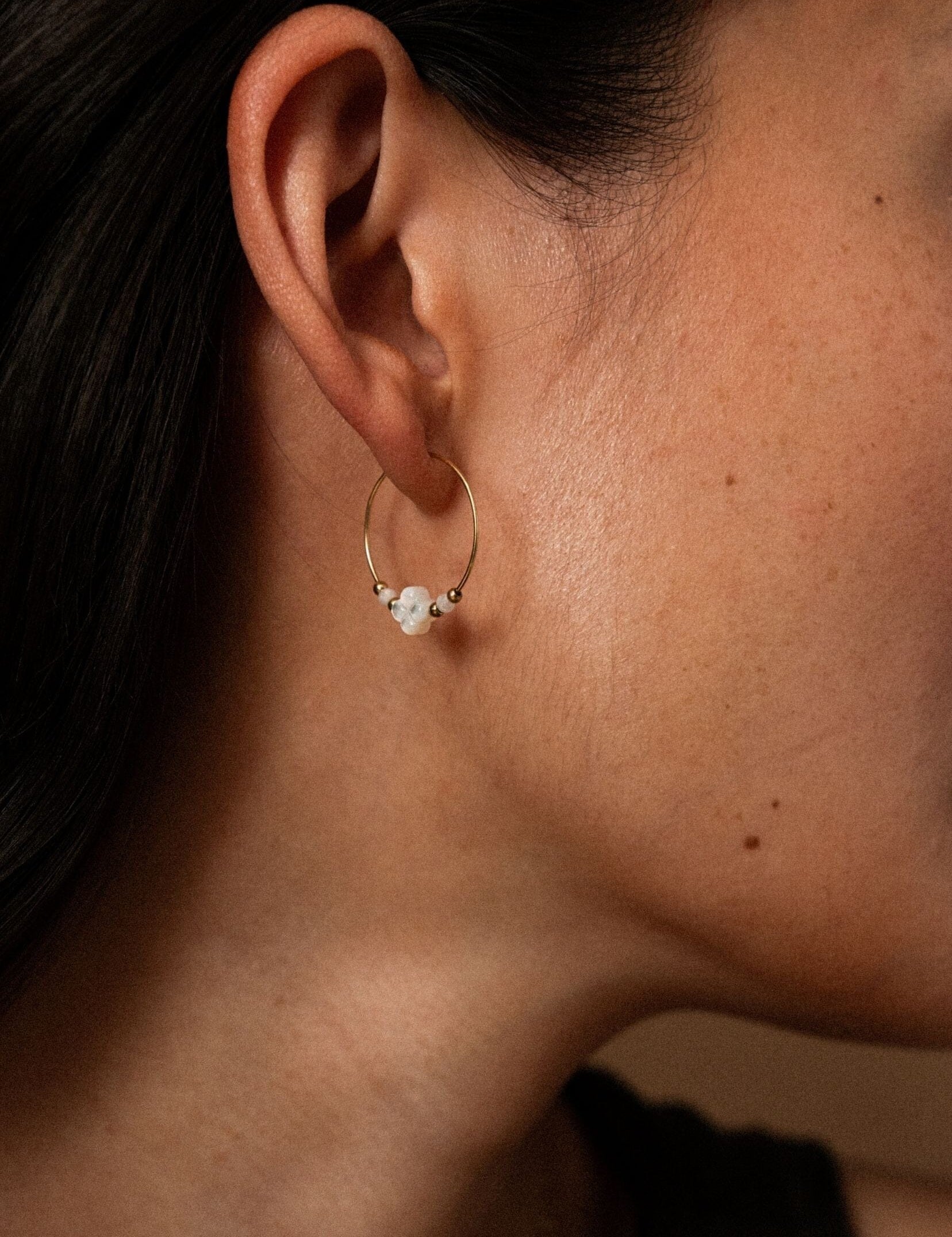 Boucles Bohm Paris - Naclya Boucles d'oreilles type Créoles Bohm Paris 