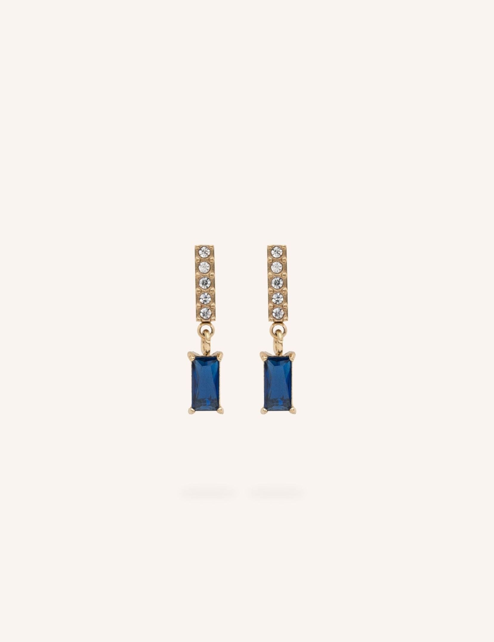 Boucles Bohm Paris - Naëlia Boucles d'oreilles pendantes Bohm Paris Marine 