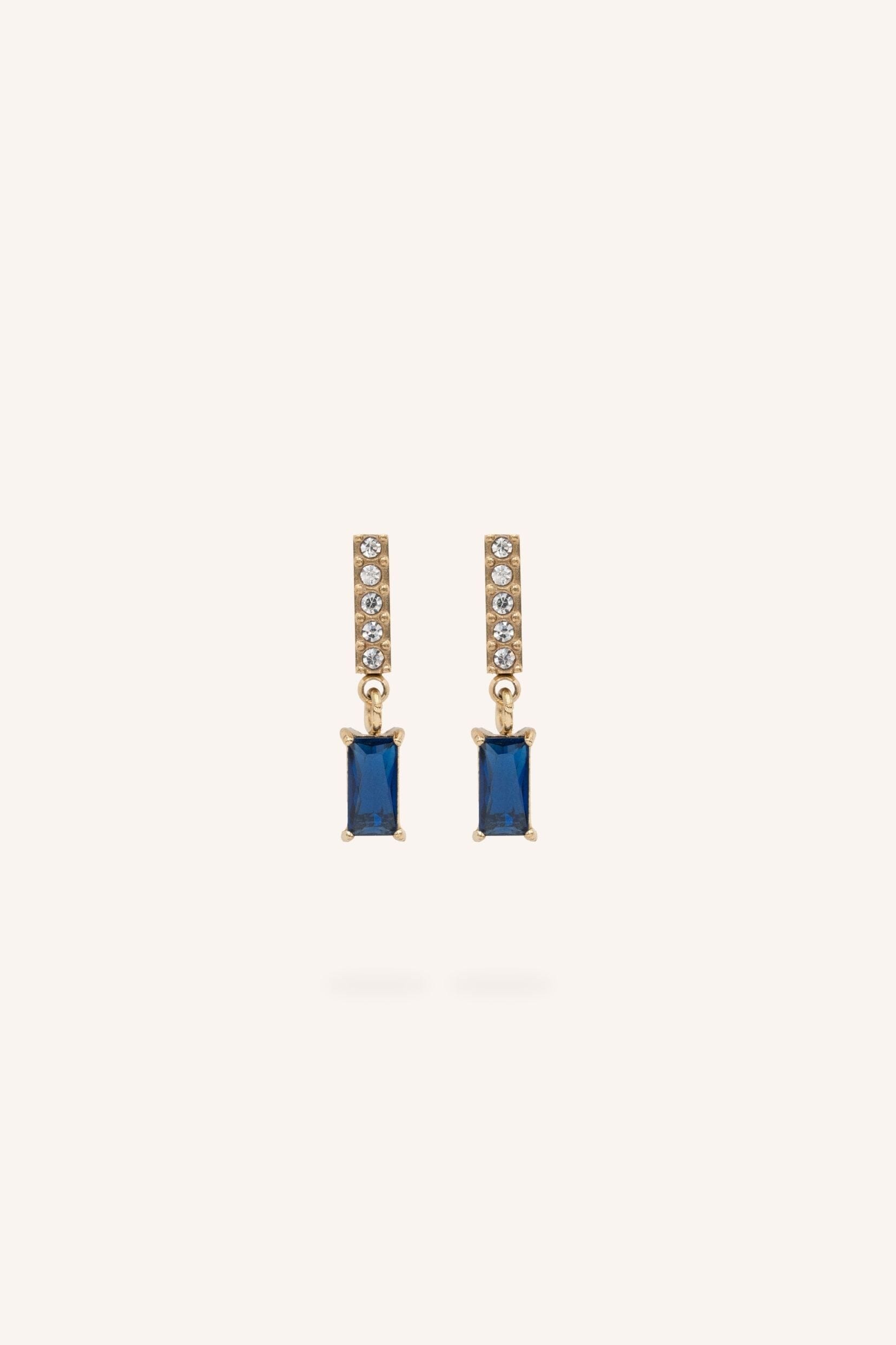Boucles Bohm Paris - Naëlia Boucles d'oreilles pendantes Bohm Paris Marine 