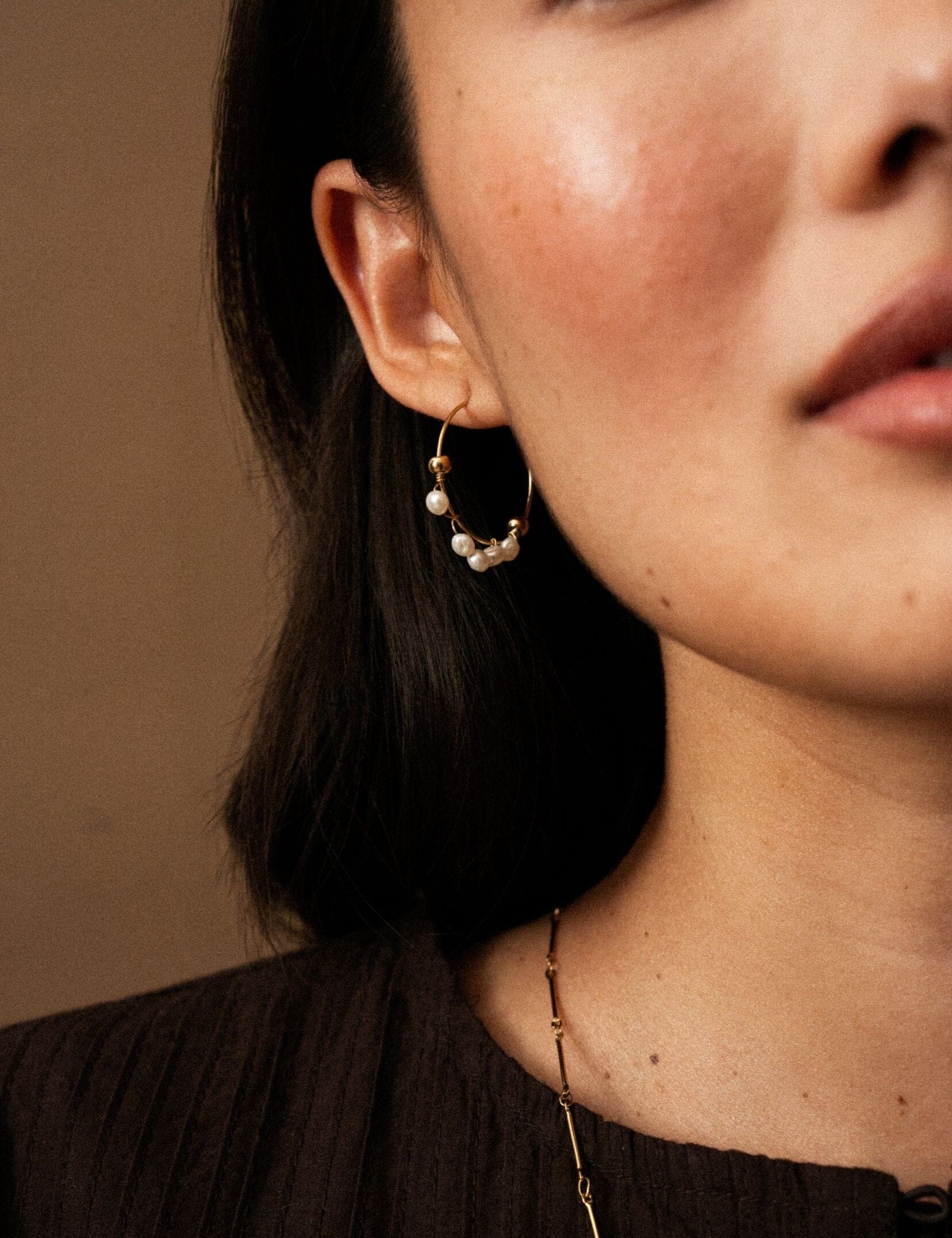 Boucles Bohm Paris - Naelya Boucles d'oreilles type Créoles Bohm Paris 
