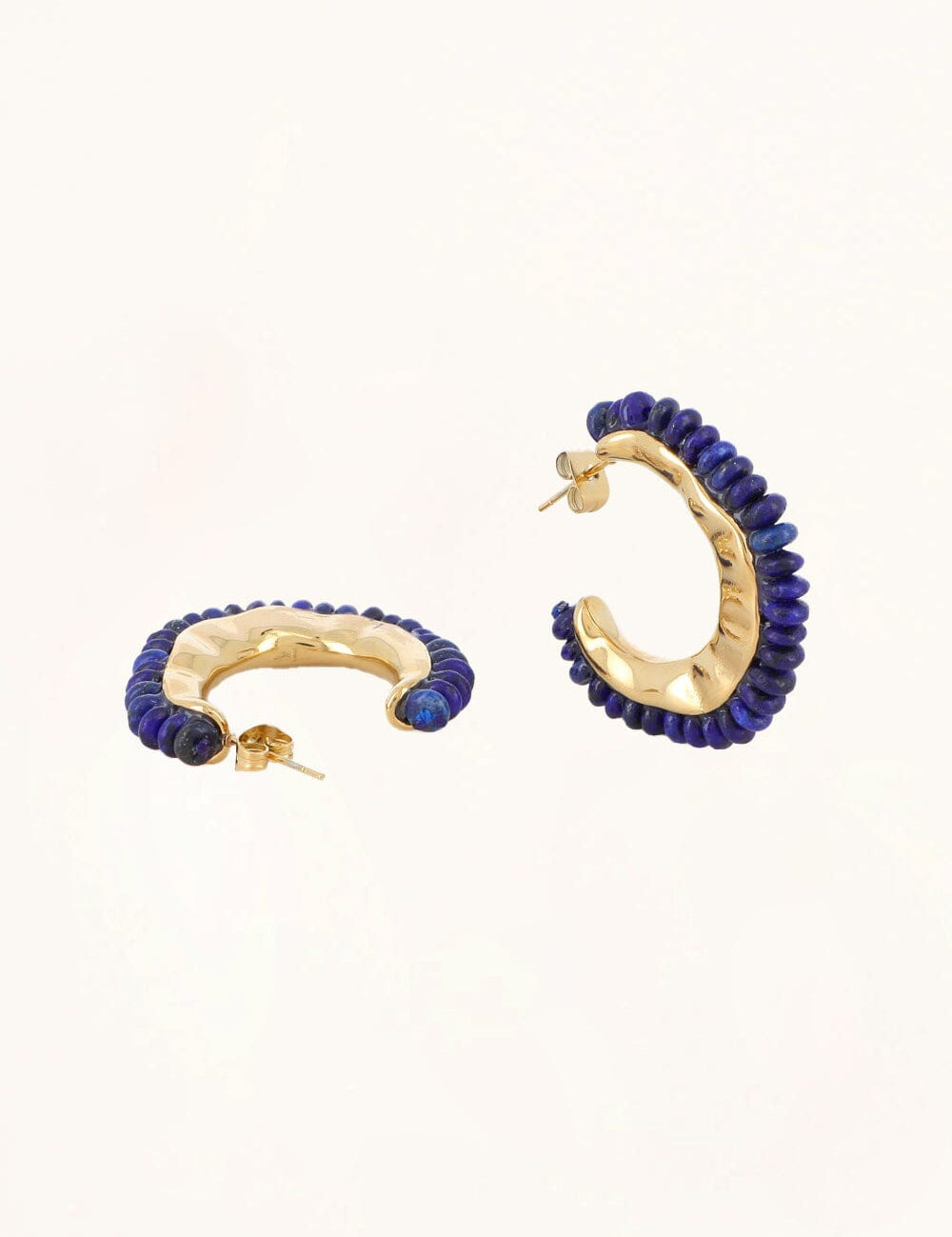 Boucles Bohm Paris - Naëlys Boucles D'oreilles Bohm Paris Lapis lazuli 