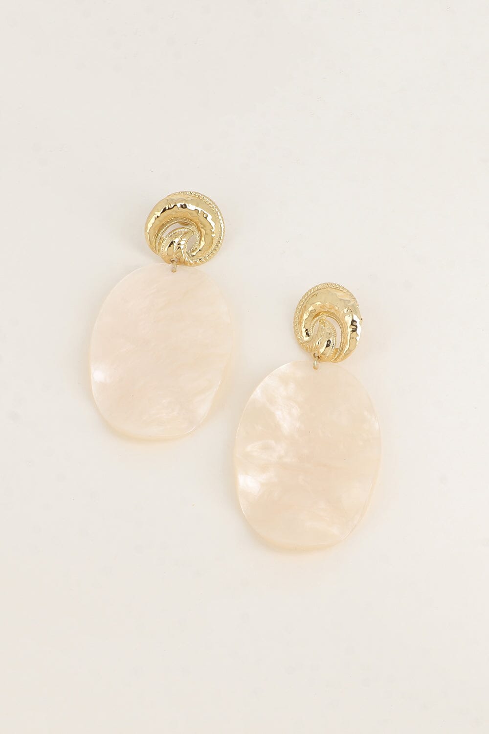 Boucles Bohm Paris - Naïma Boucles d'oreilles pendantes Bohm Paris Beige 