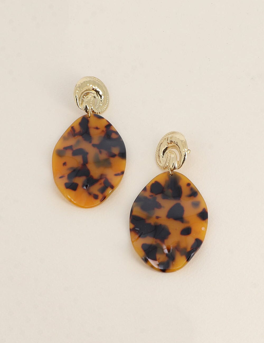 Boucles Bohm Paris - Naïma Boucles d'oreilles pendantes Bohm Paris Léopard 