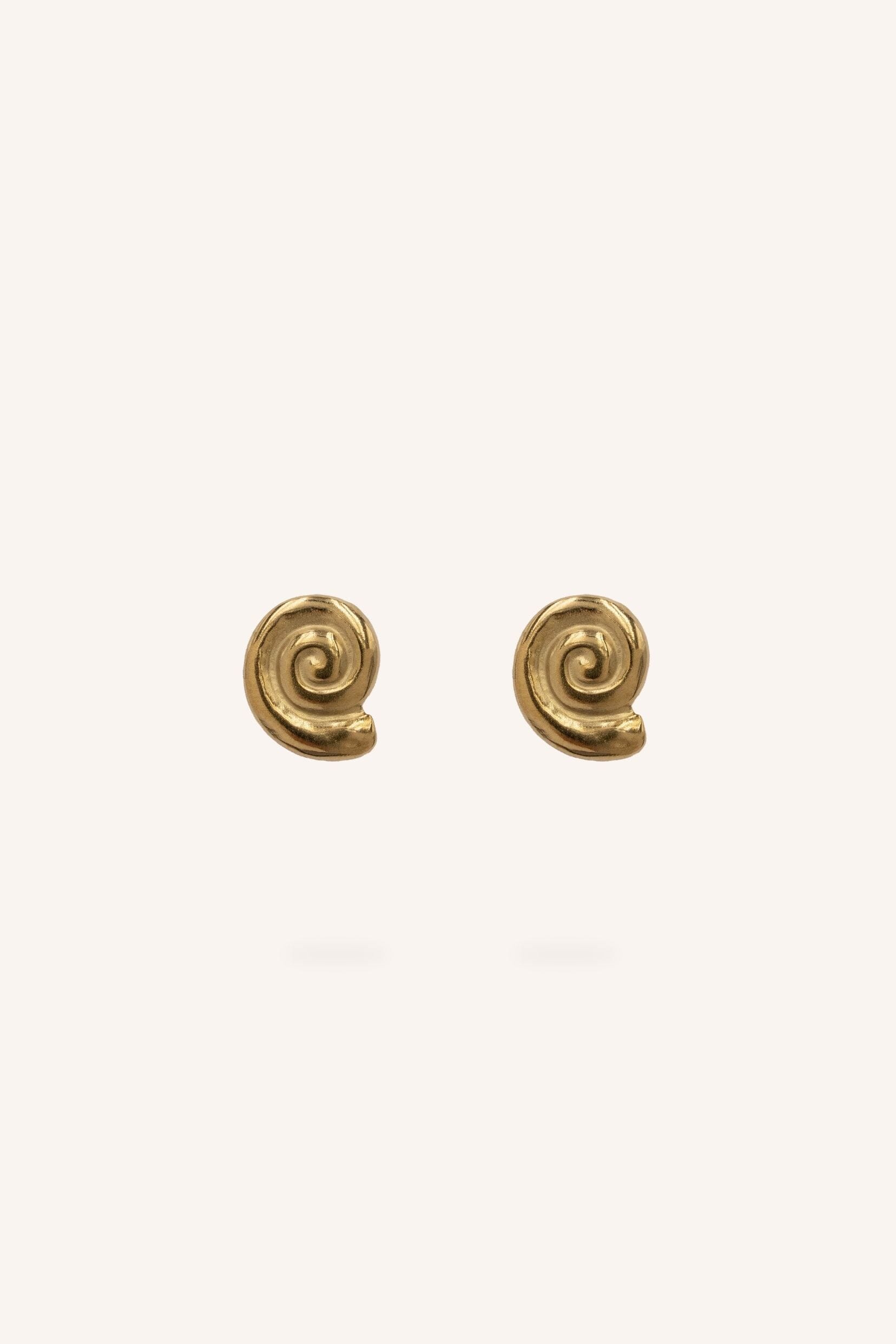 Boucles Bohm Paris - Nautila Boucles d'oreilles à puces Bohm Paris Doré 
