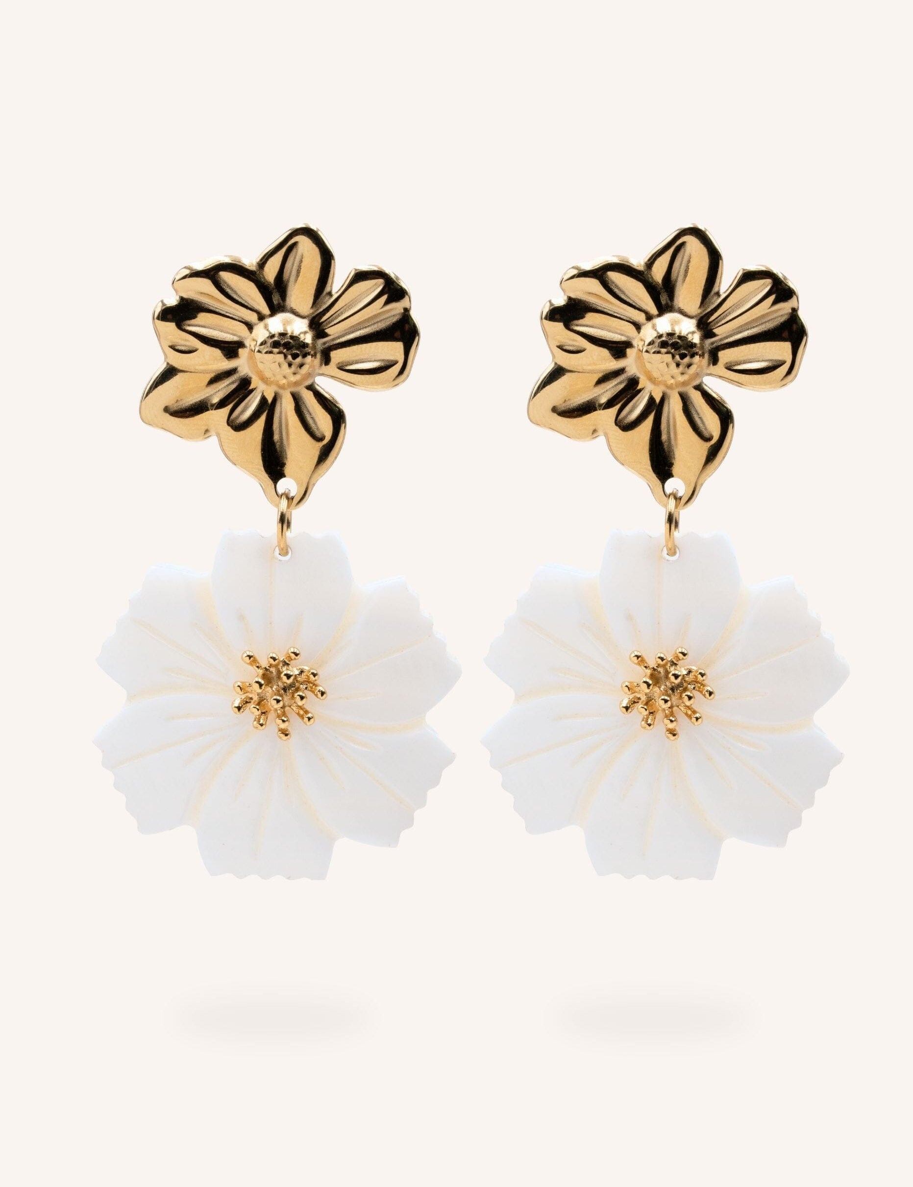 Boucles Bohm Paris - Nébrel Boucles d'oreilles pendantes Bohm Paris Doré 