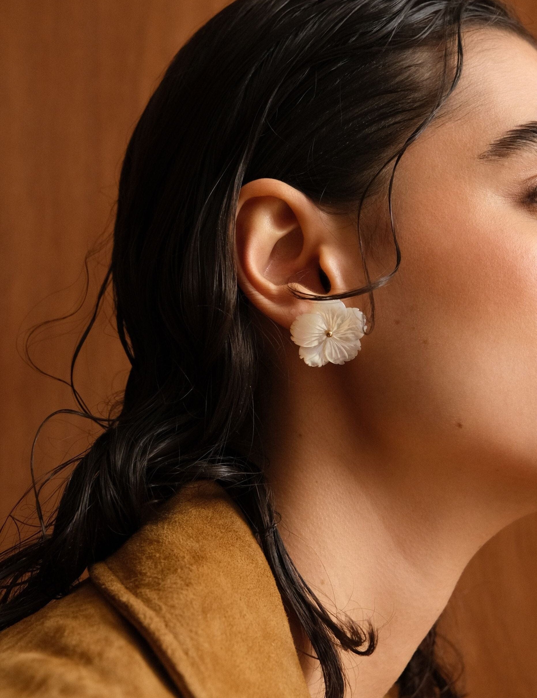 Boucles Bohm Paris - Nébrella Boucles d'oreilles à puces Bohm Paris 