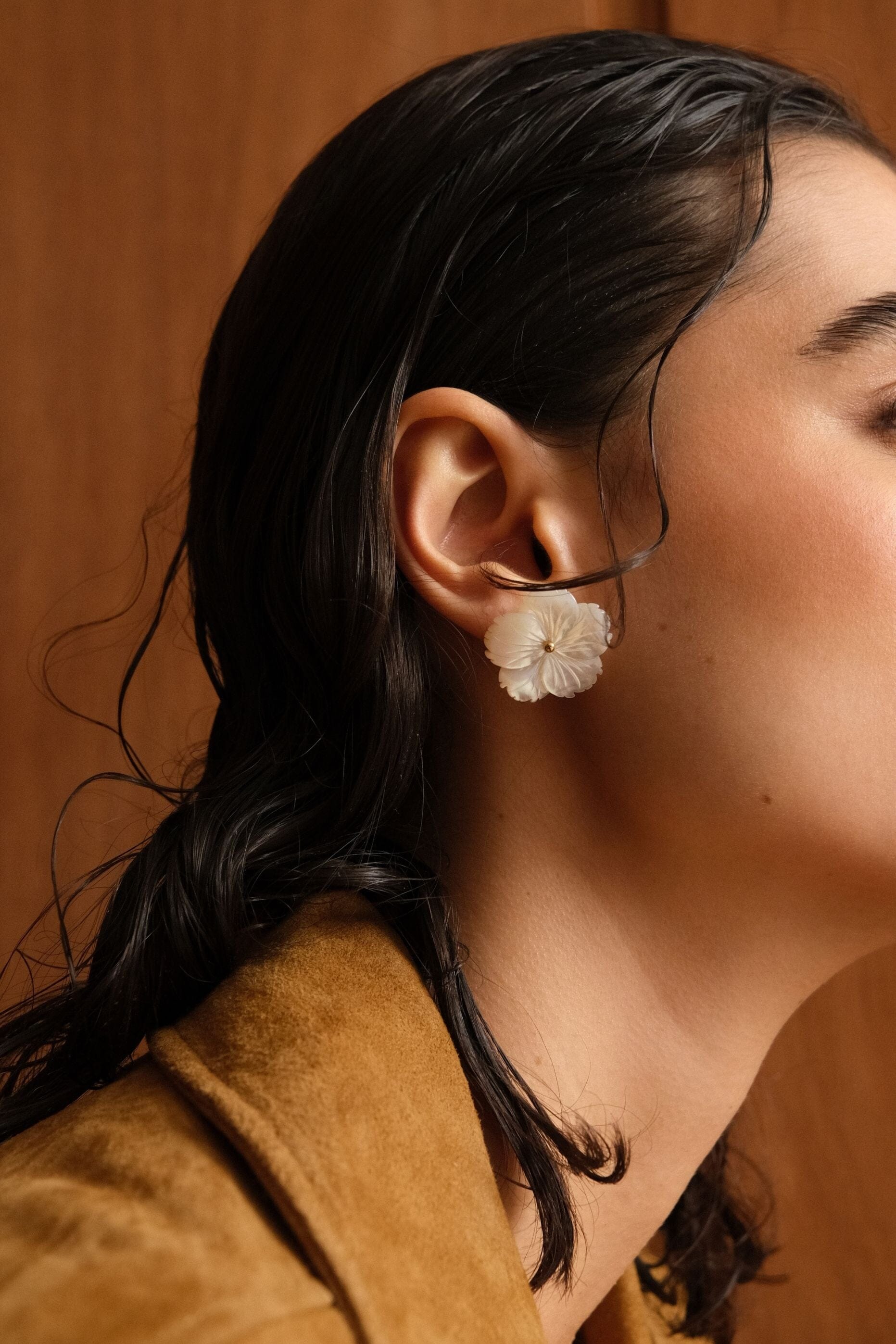 Boucles Bohm Paris - Nébrella Boucles d'oreilles à puces Bohm Paris 