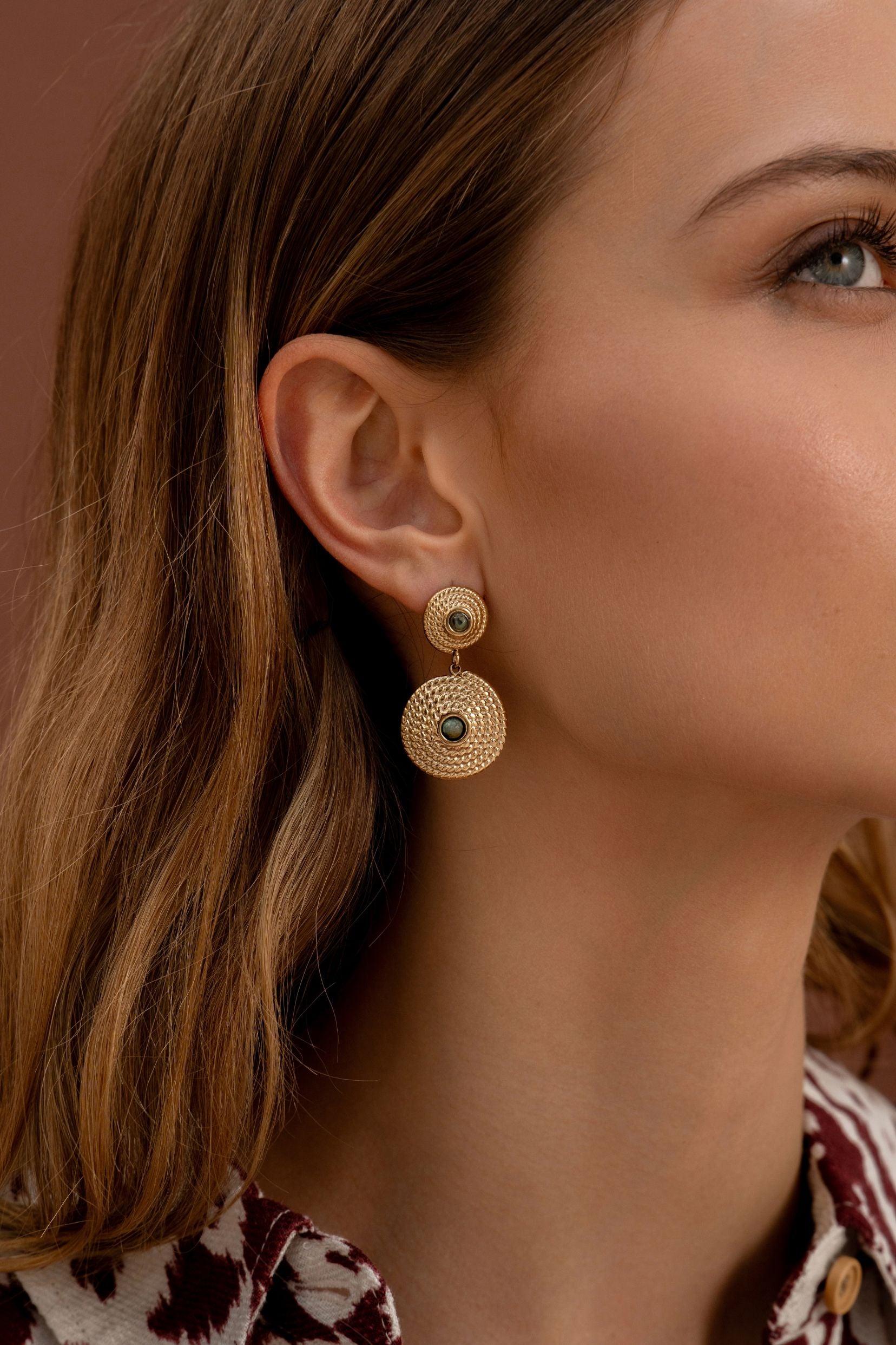 Boucles Bohm Paris - Néora Boucles d'oreilles à Puces Bohm Paris 