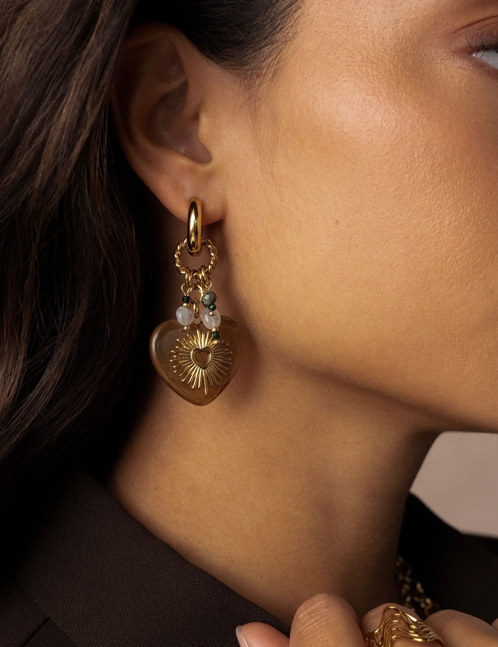 Boucles Bohm Paris - Norah Boucles d'oreilles Pendantes Bohm Paris 