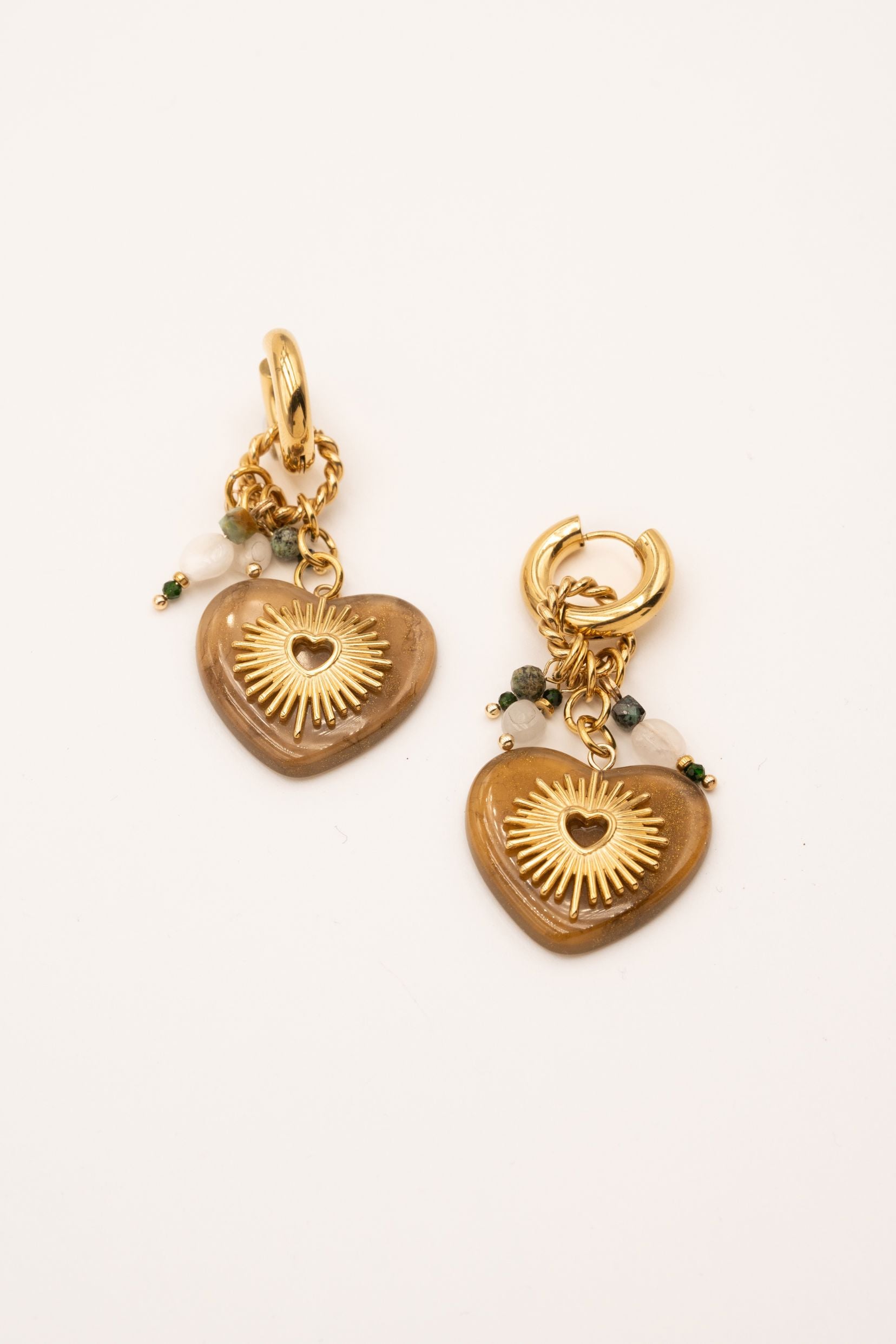 Boucles Bohm Paris - Norah Boucles d'oreilles Pendantes Bohm Paris Doré 