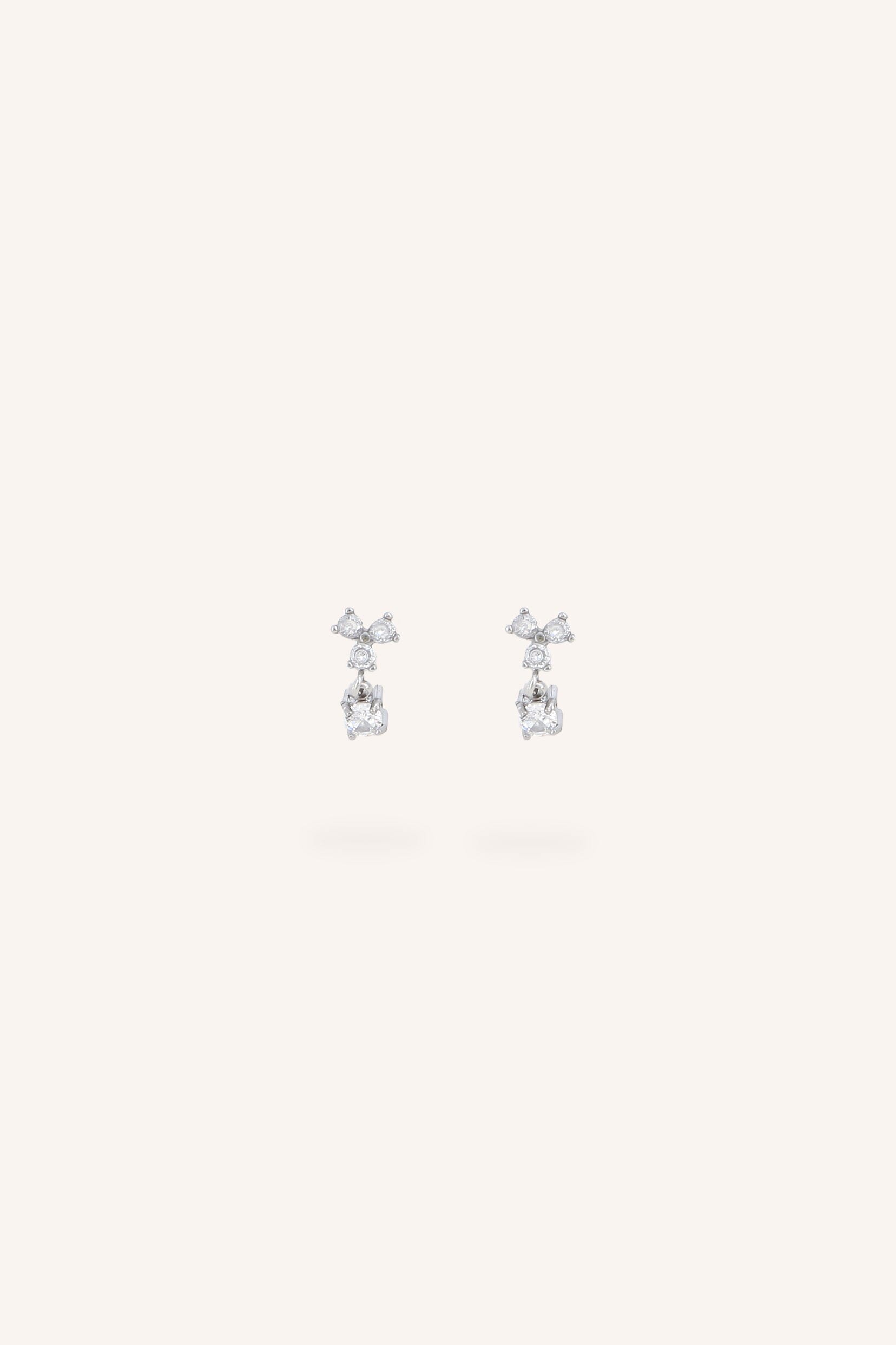 Boucles Bohm Paris - Norya Boucles d'oreilles à puces Bohm Paris Argenté 