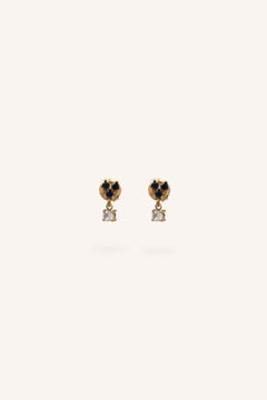 Boucles Bohm Paris - Norya Boucles d'oreilles à puces Bohm Paris Marine 