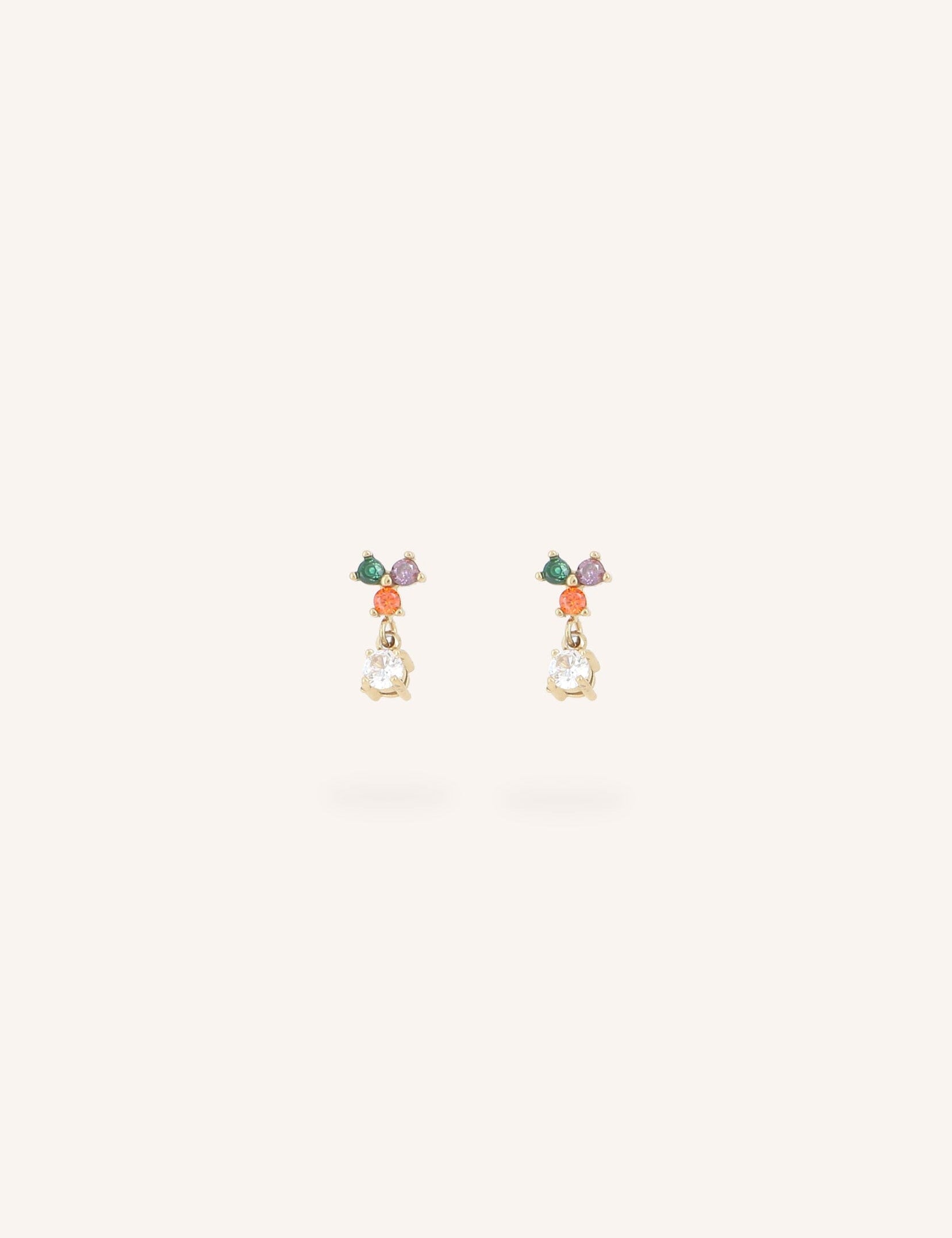 Boucles Bohm Paris - Norya Boucles d'oreilles à puces Bohm Paris Multi 