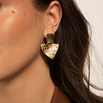 Boucles Bohm Paris - Nymphe Boucles d'oreilles à puces Bohm Paris 