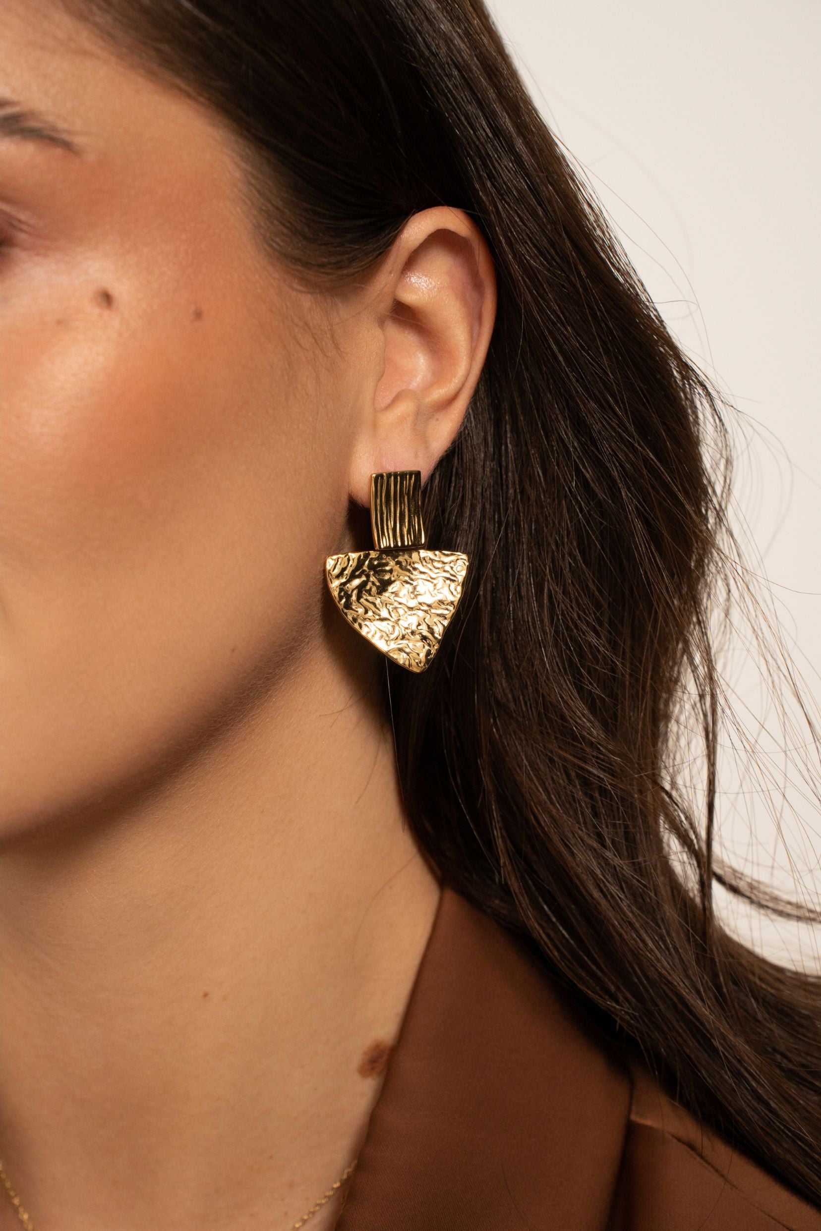 Boucles Bohm Paris - Nymphe Boucles d'oreilles à puces Bohm Paris 