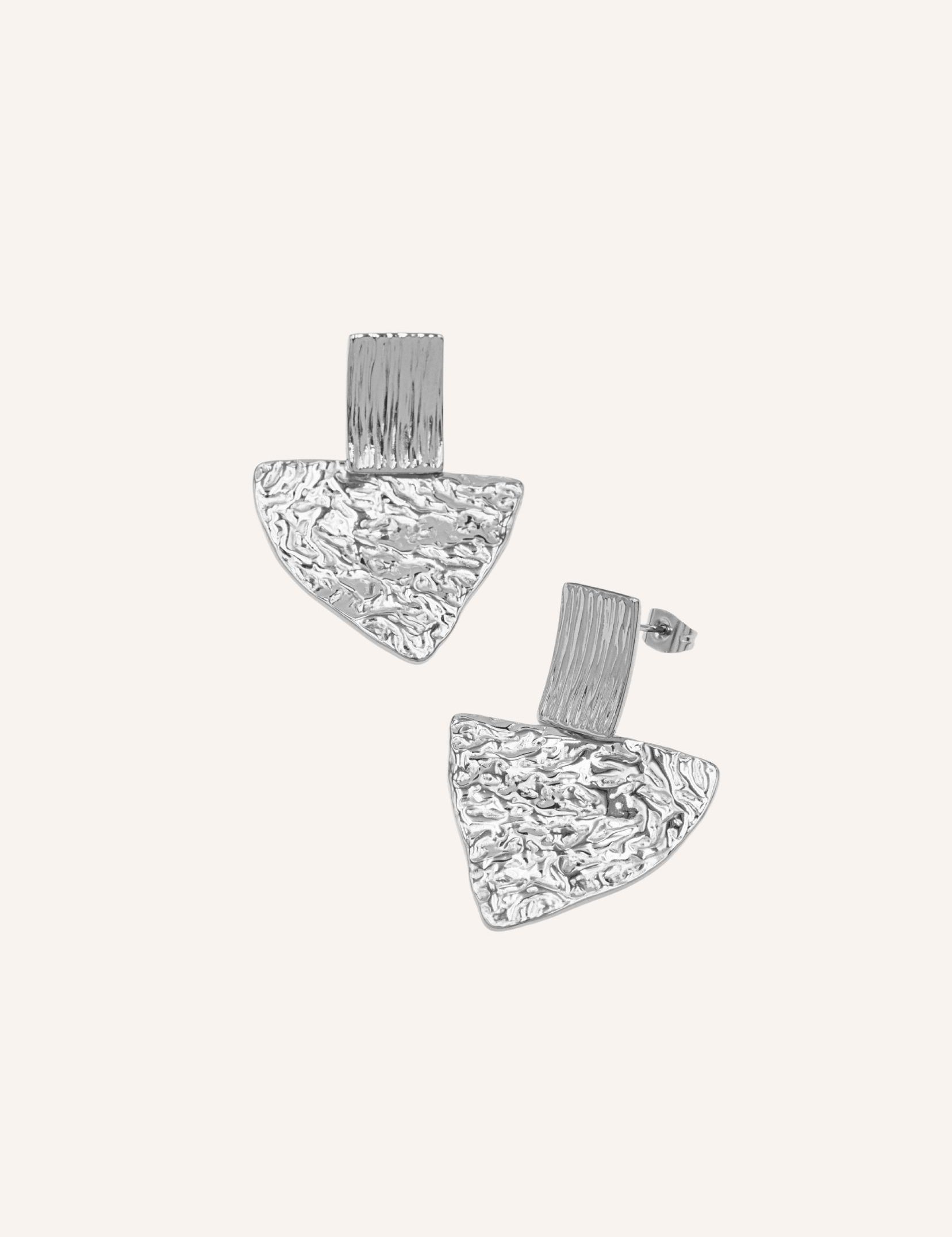 Boucles Bohm Paris - Nymphe Boucles d'oreilles à puces Bohm Paris Argenté 