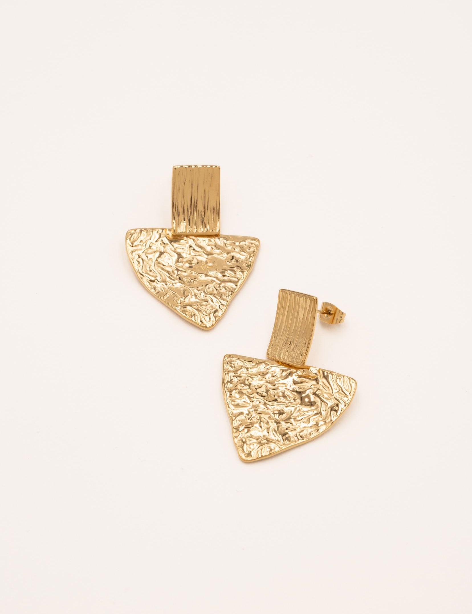 Boucles Bohm Paris - Nymphe Boucles d'oreilles à puces Bohm Paris Doré 