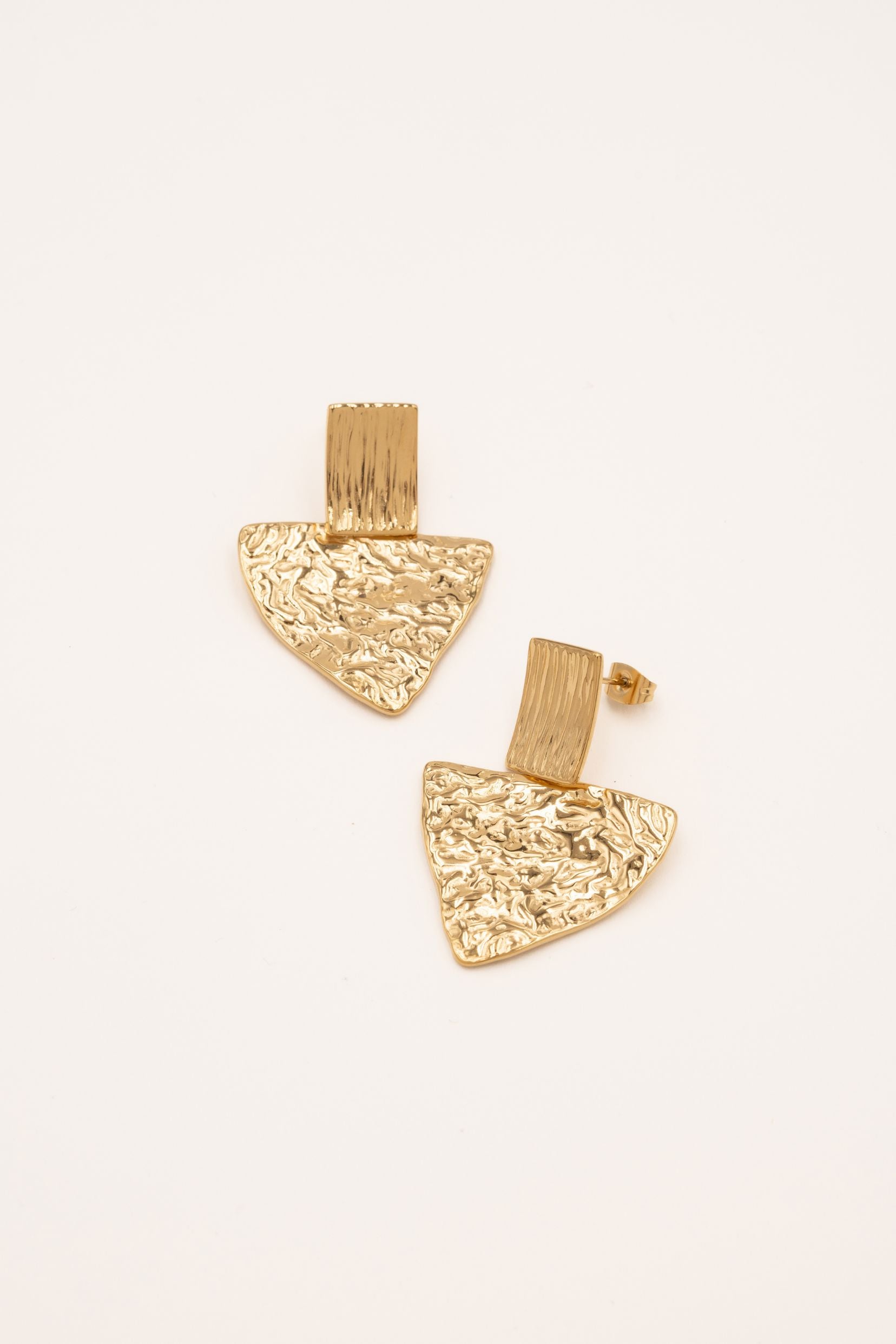 Boucles Bohm Paris - Nymphe Boucles d'oreilles à puces Bohm Paris Doré 