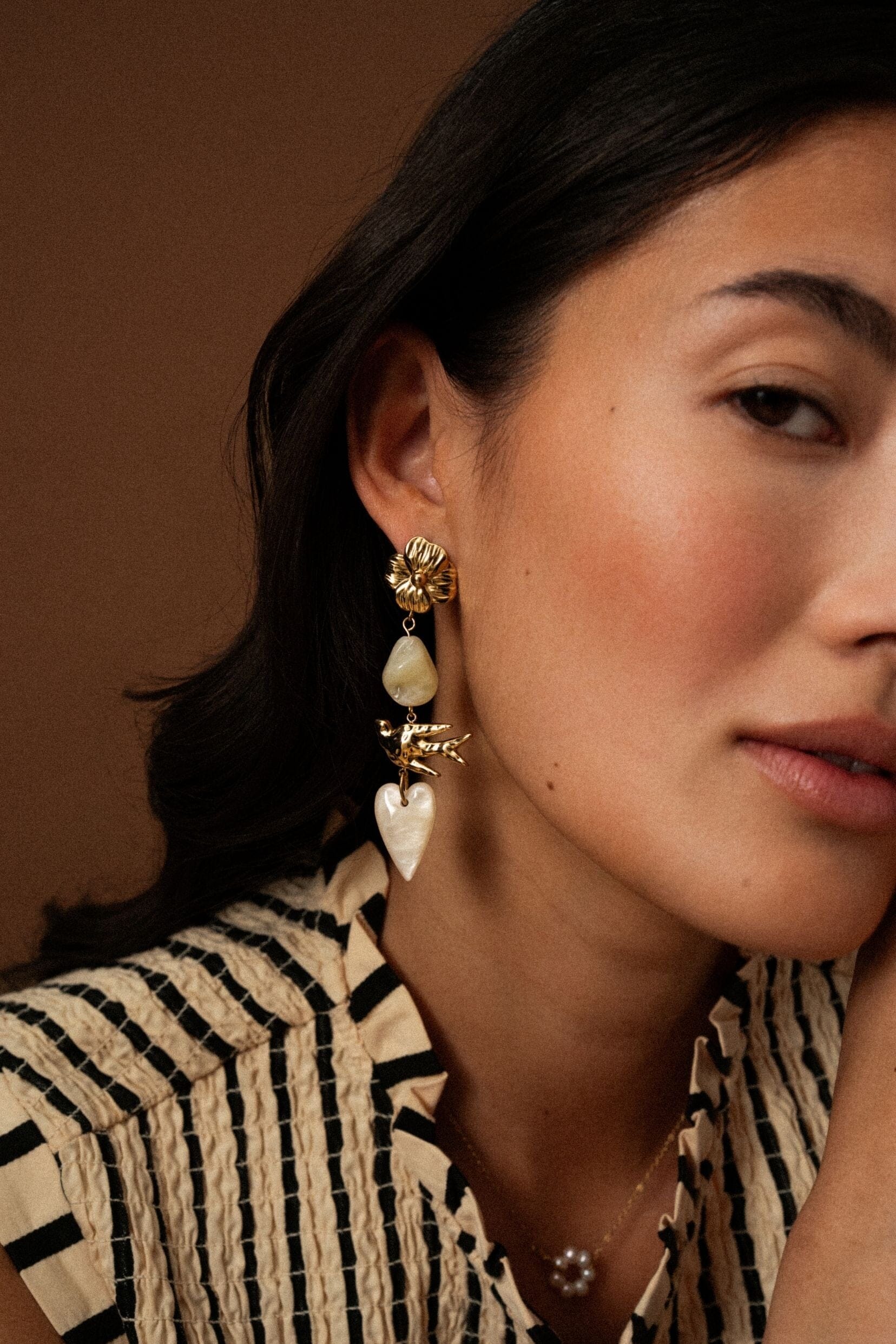 Boucles Bohm Paris - Oceya Boucles d'oreilles pendantes Bohm Paris 