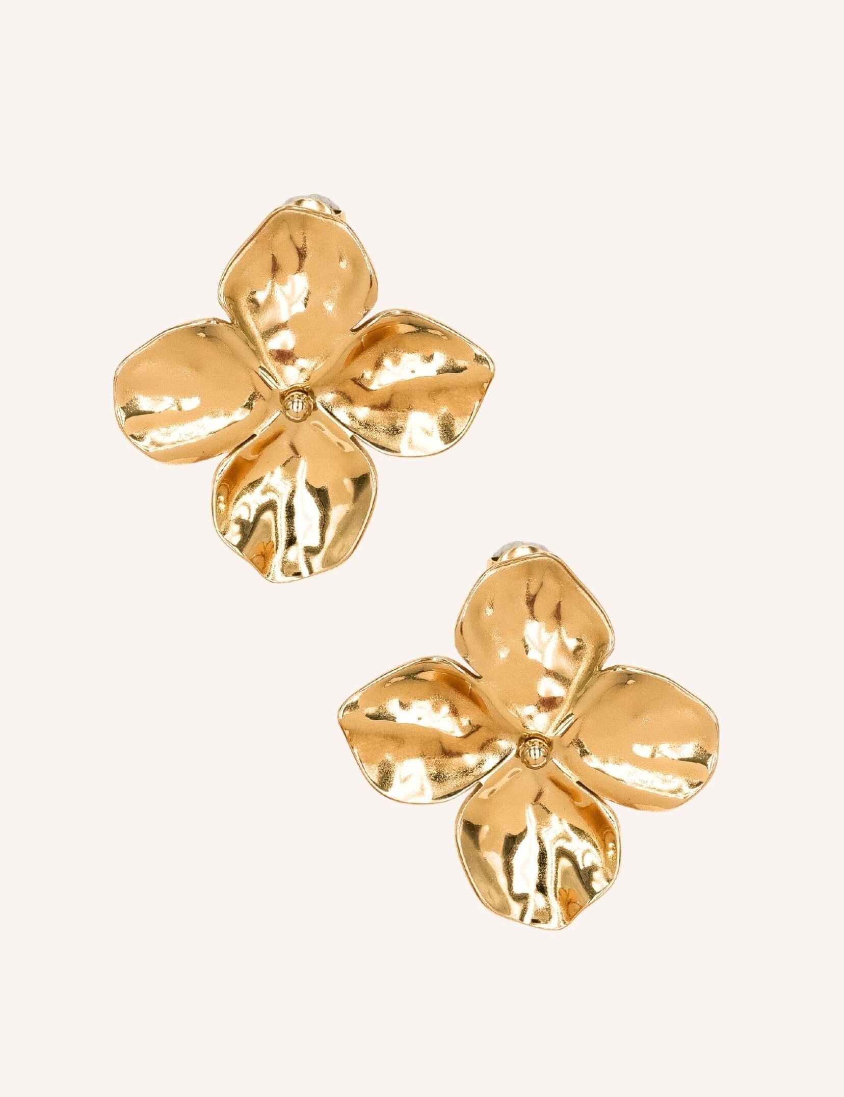 Boucles Bohm Paris - Olya Boucles d'oreilles à puces Bohm Paris Doré 
