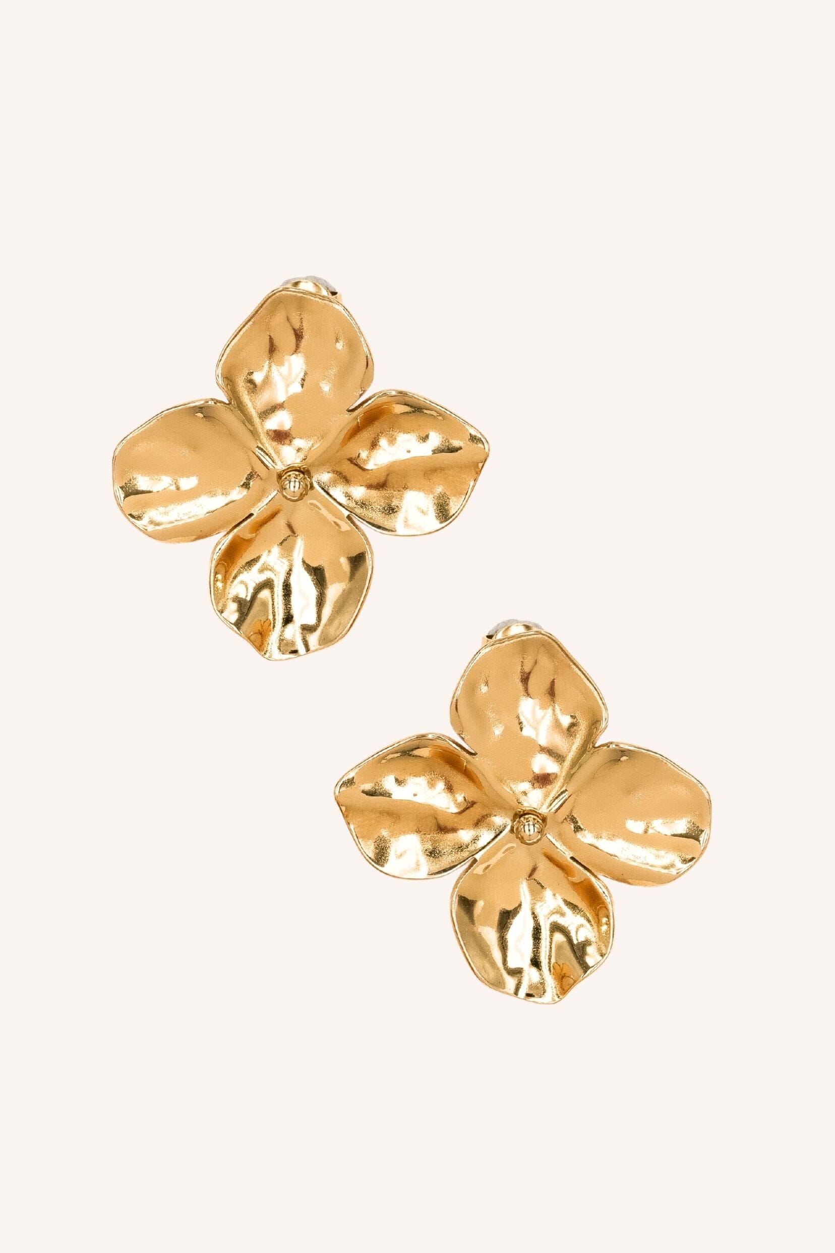 Boucles Bohm Paris - Olya Boucles d'oreilles à puces Bohm Paris Doré 