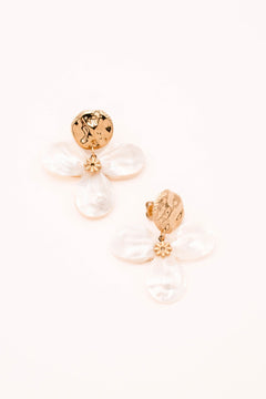 Boucles Bohm Paris - Onda Boucles D'oreilles pendantes Bohm Paris Perle résine 
