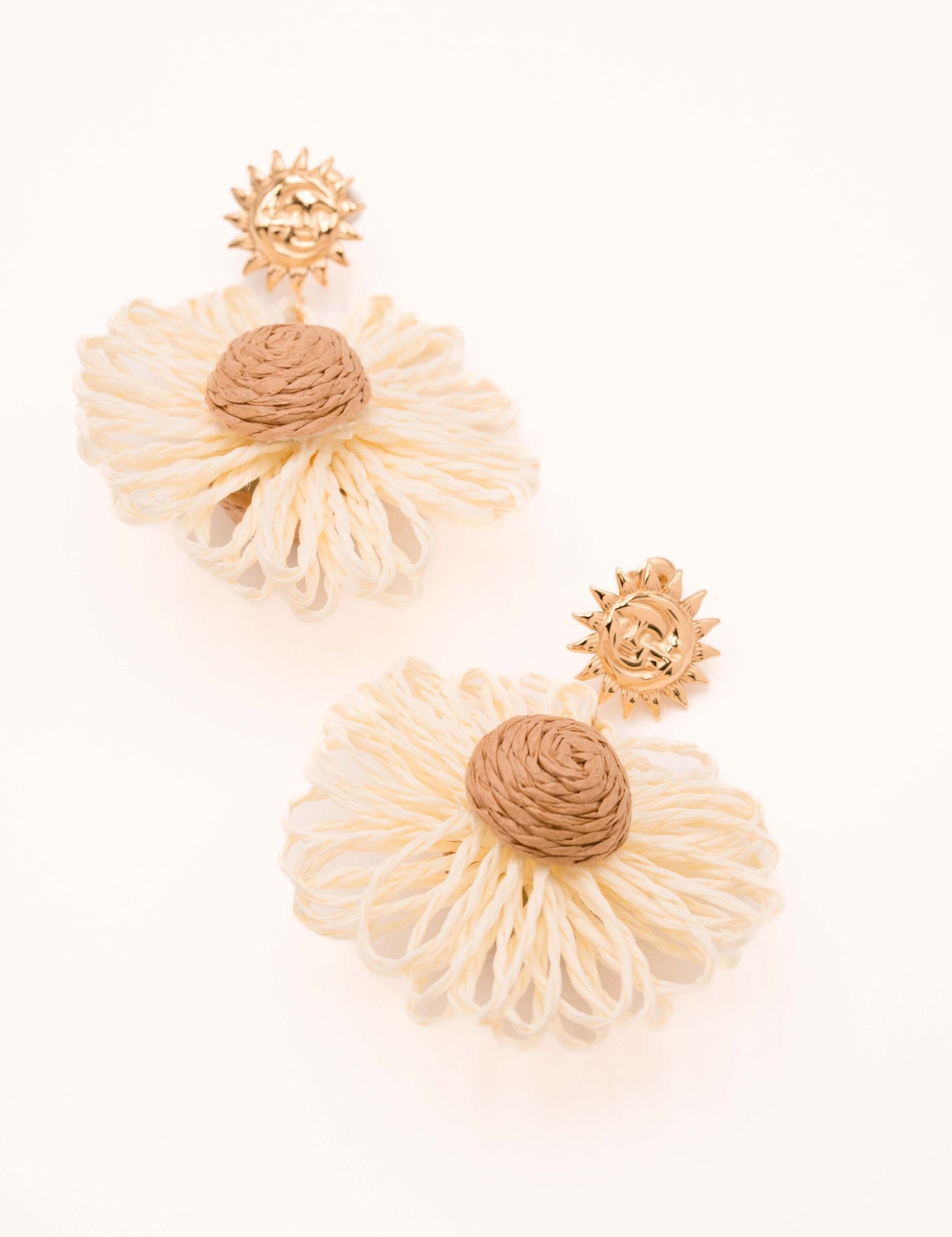 Boucles Bohm Paris - Ondalya Boucles D'oreilles pendantes Bohm Paris Blanc 