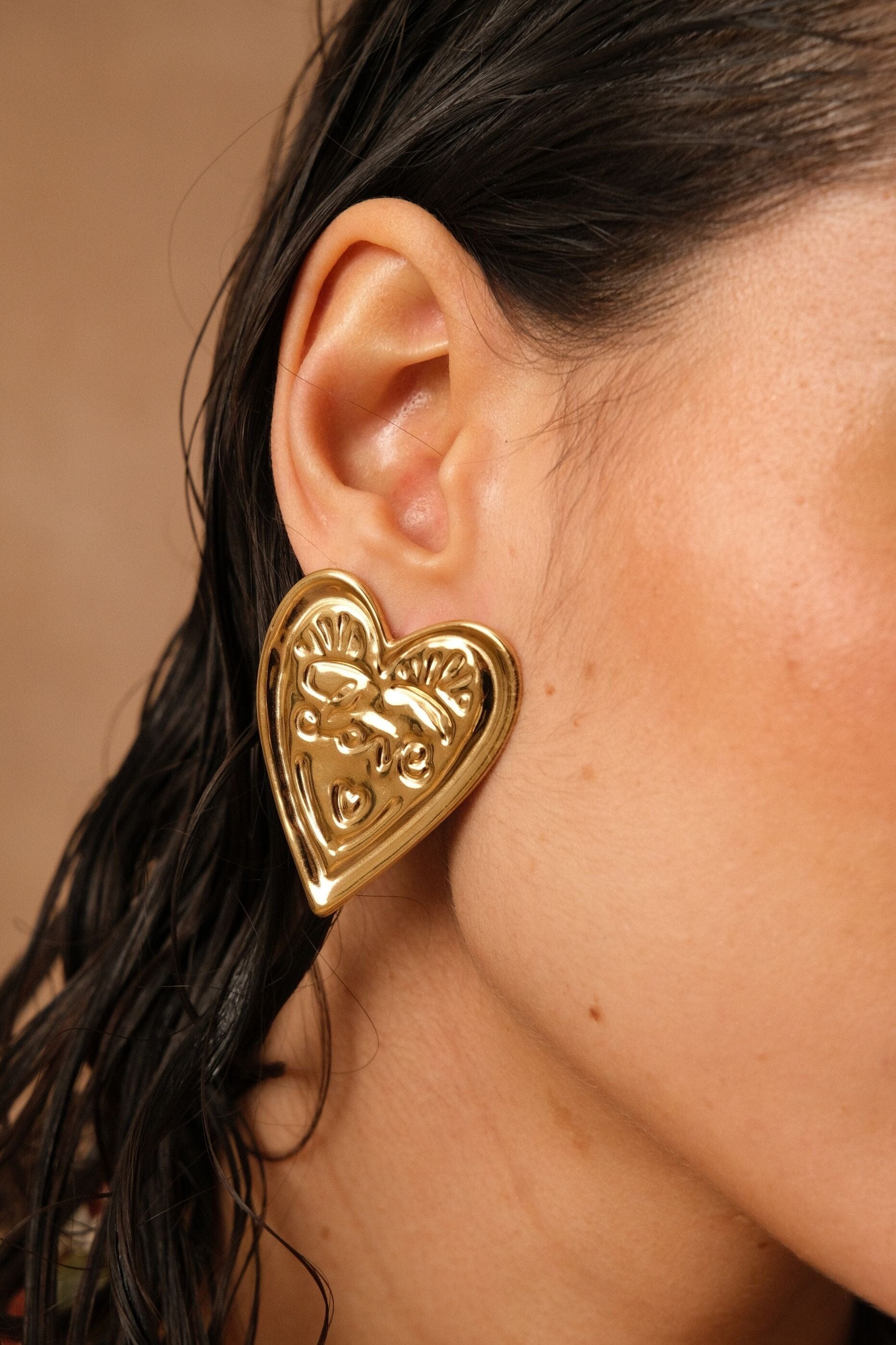 Boucles Bohm Paris - Orliane Boucles d'oreilles à puces Bohm Paris 