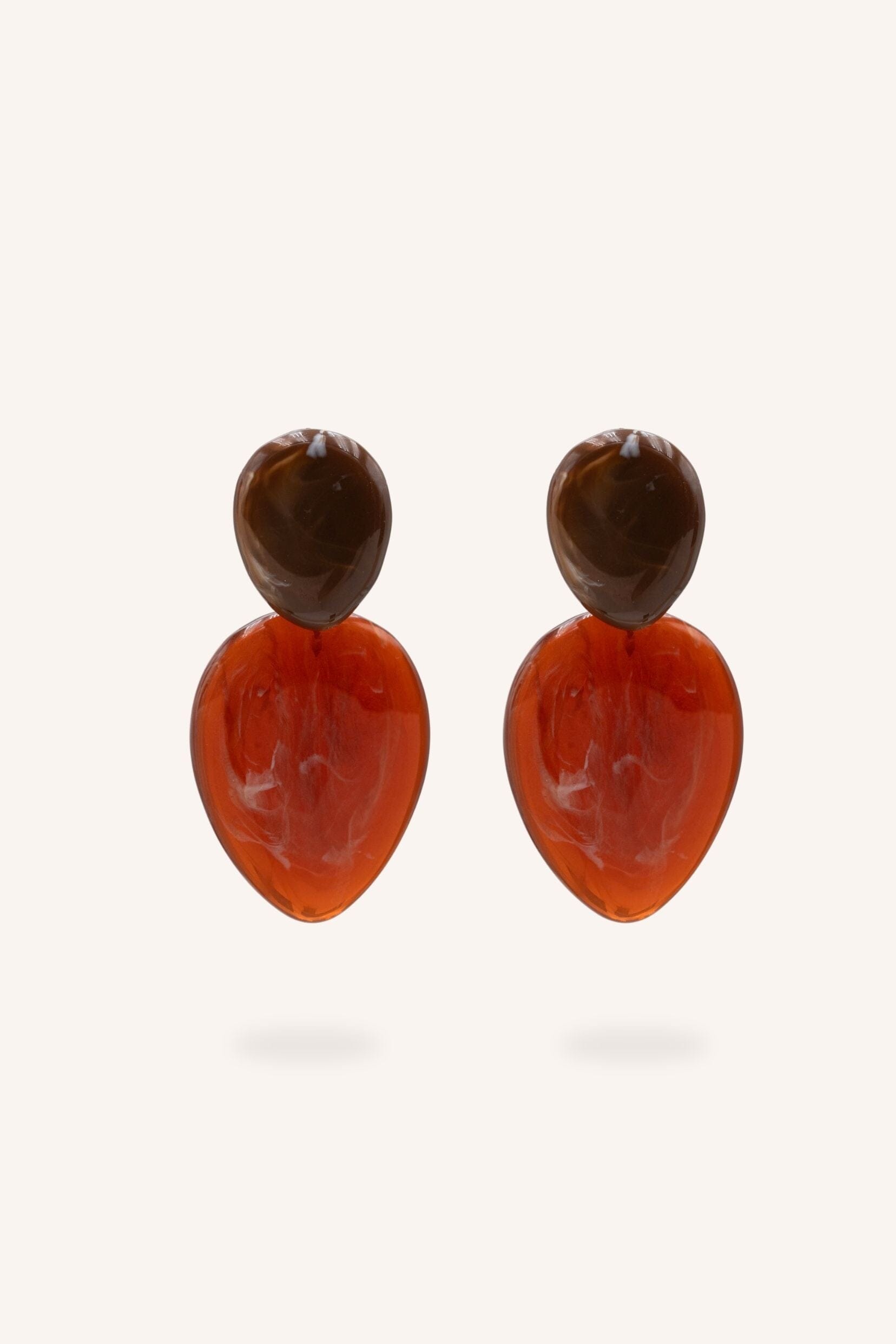 Boucles Bohm Paris - Orphéa Boucles d'oreilles pendantes Bohm Paris Rouge 