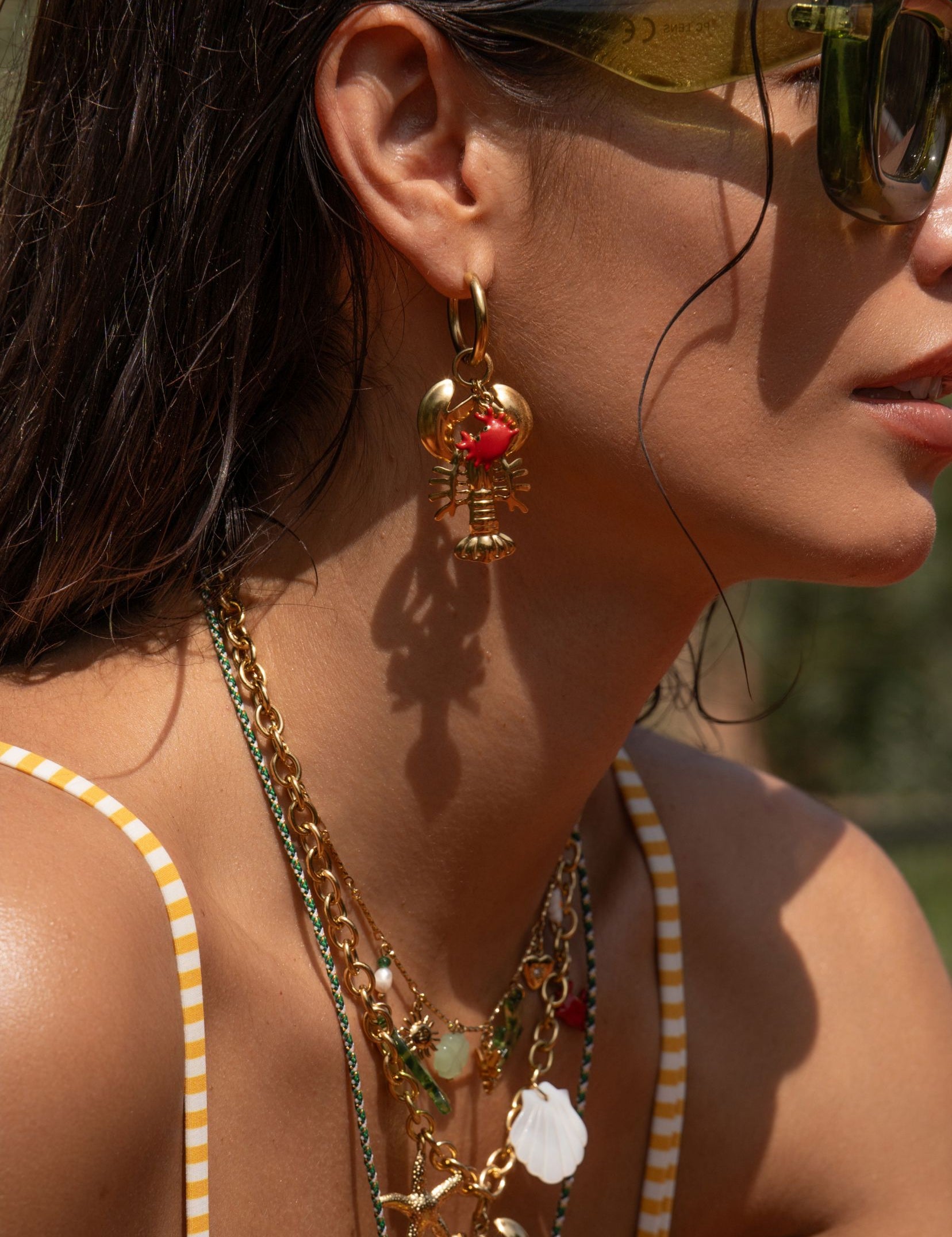 Boucles Bohm Paris - Rosalia Boucles d'oreilles type créoles Bohm Paris 