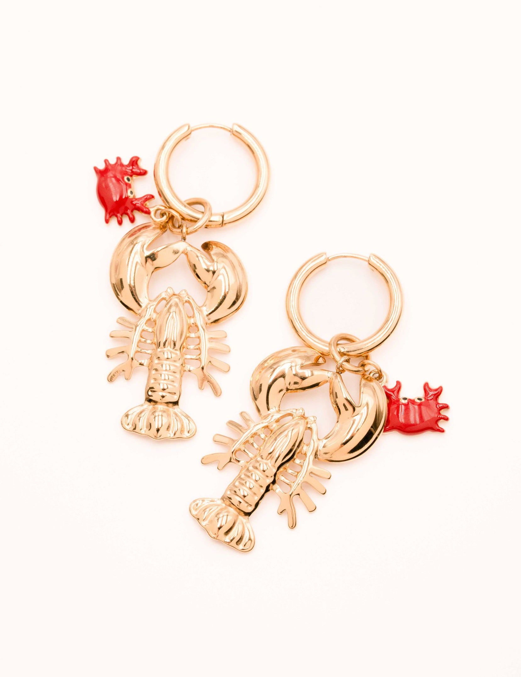 Boucles Bohm Paris - Rosalia Boucles d'oreilles type créoles Bohm Paris Doré 