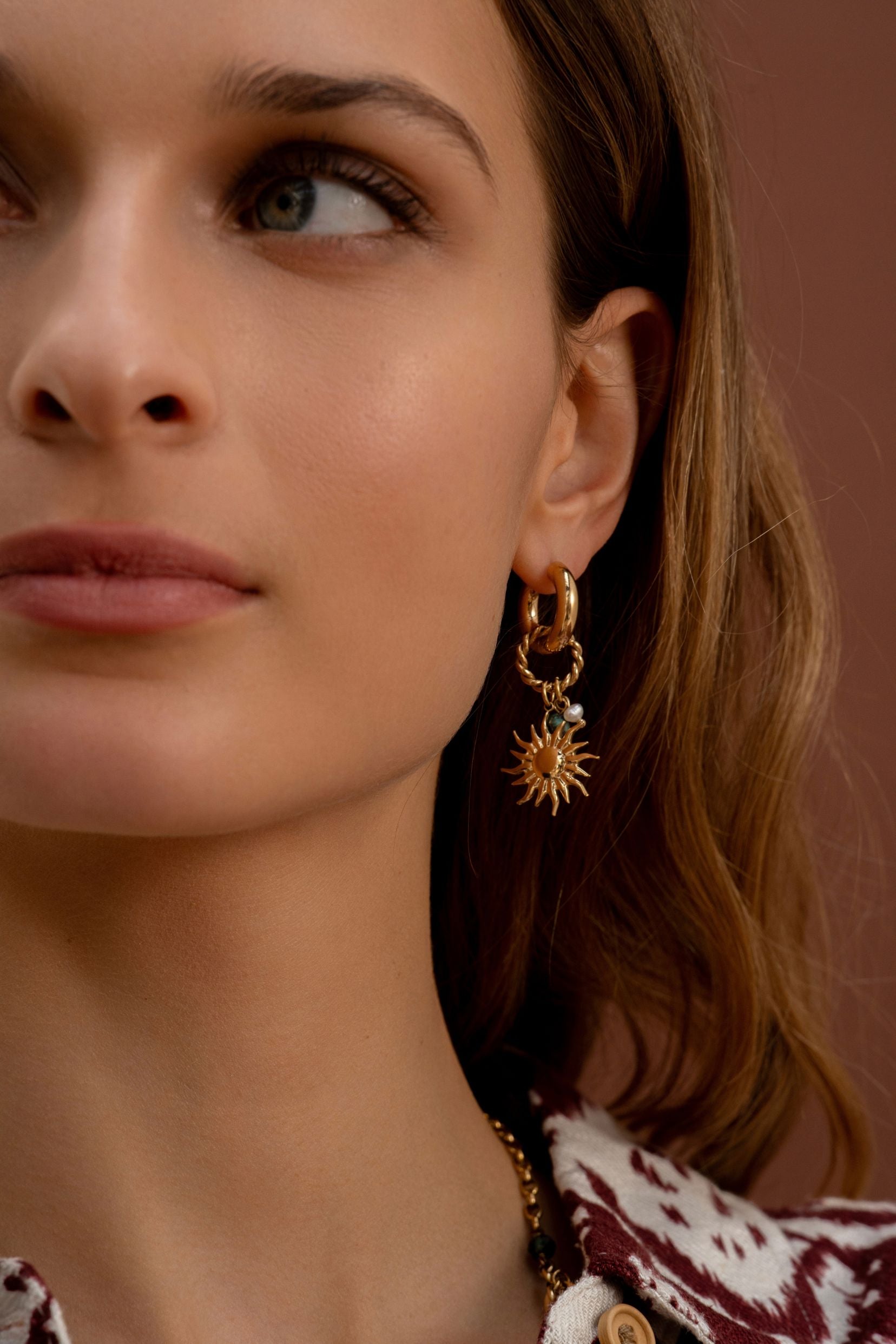 Boucles Bohm Paris - Rosaline Boucles d'oreilles type créoles Bohm Paris 