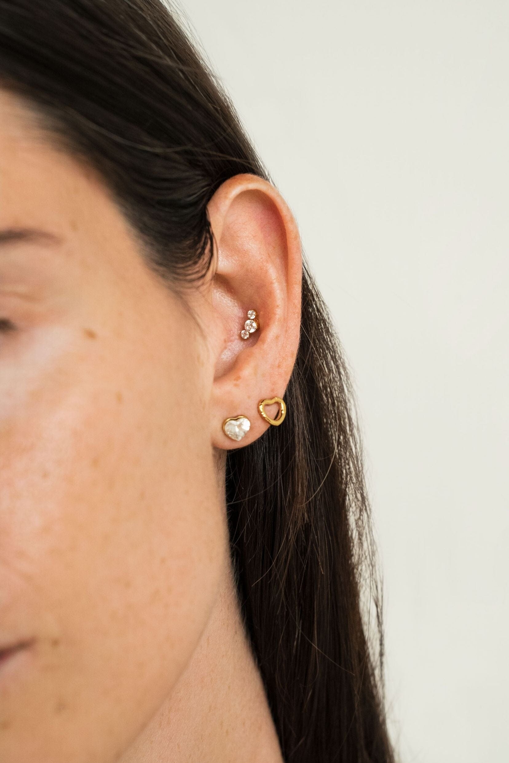 Boucles Bohm Paris - Rosena Boucles d'oreilles à puces Bohm Paris 