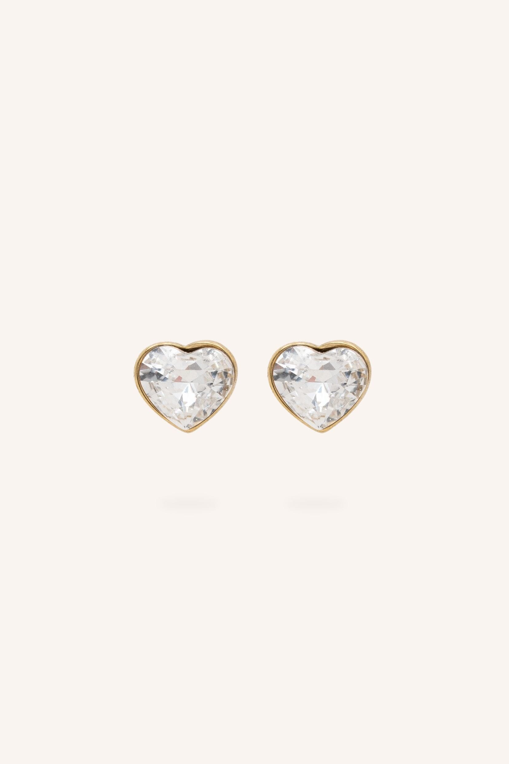 Boucles Bohm Paris - Rosena Boucles d'oreilles à puces Bohm Paris cristal 