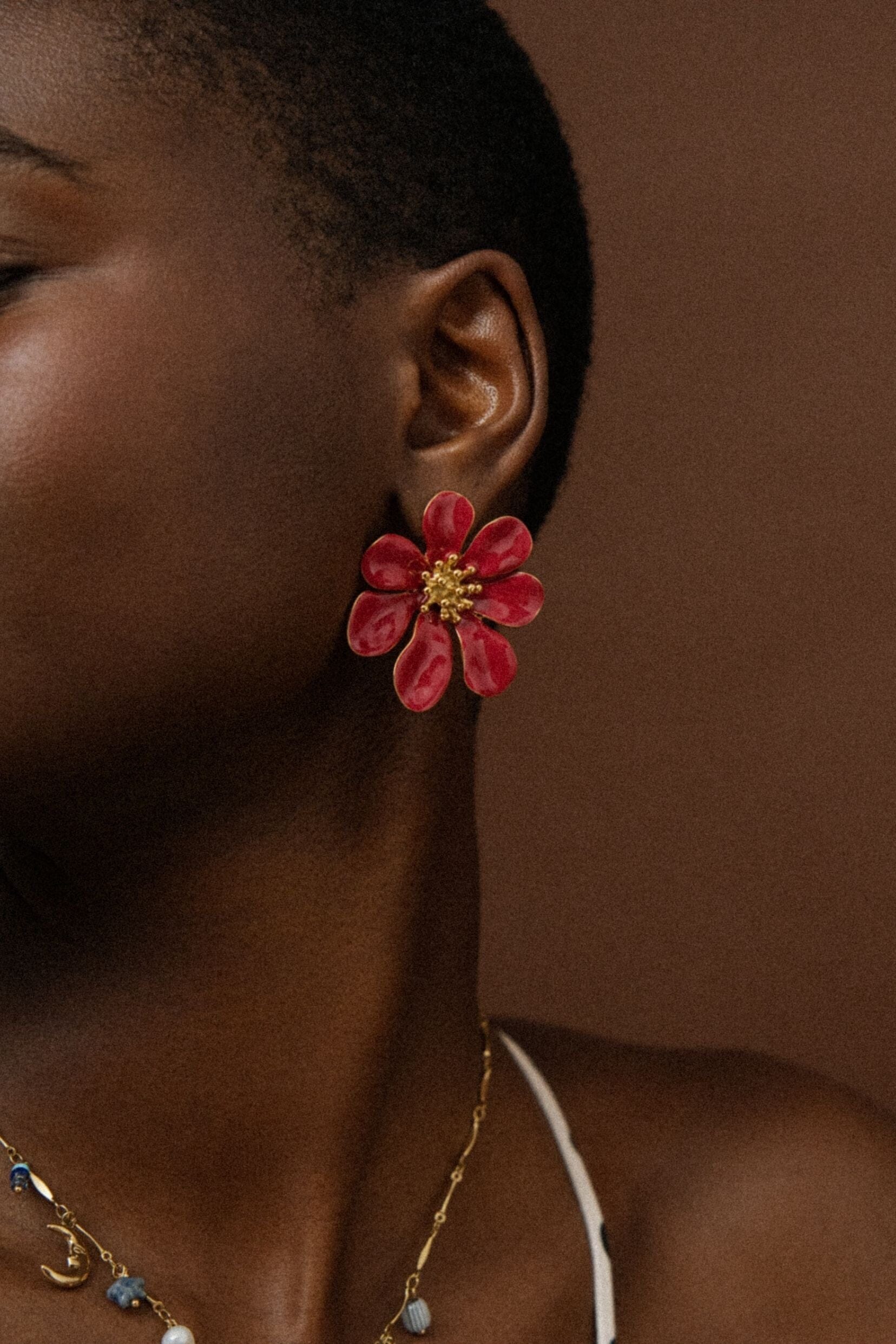 Boucles Bohm Paris - Rosera Boucles d'oreilles à puces Bohm Paris 