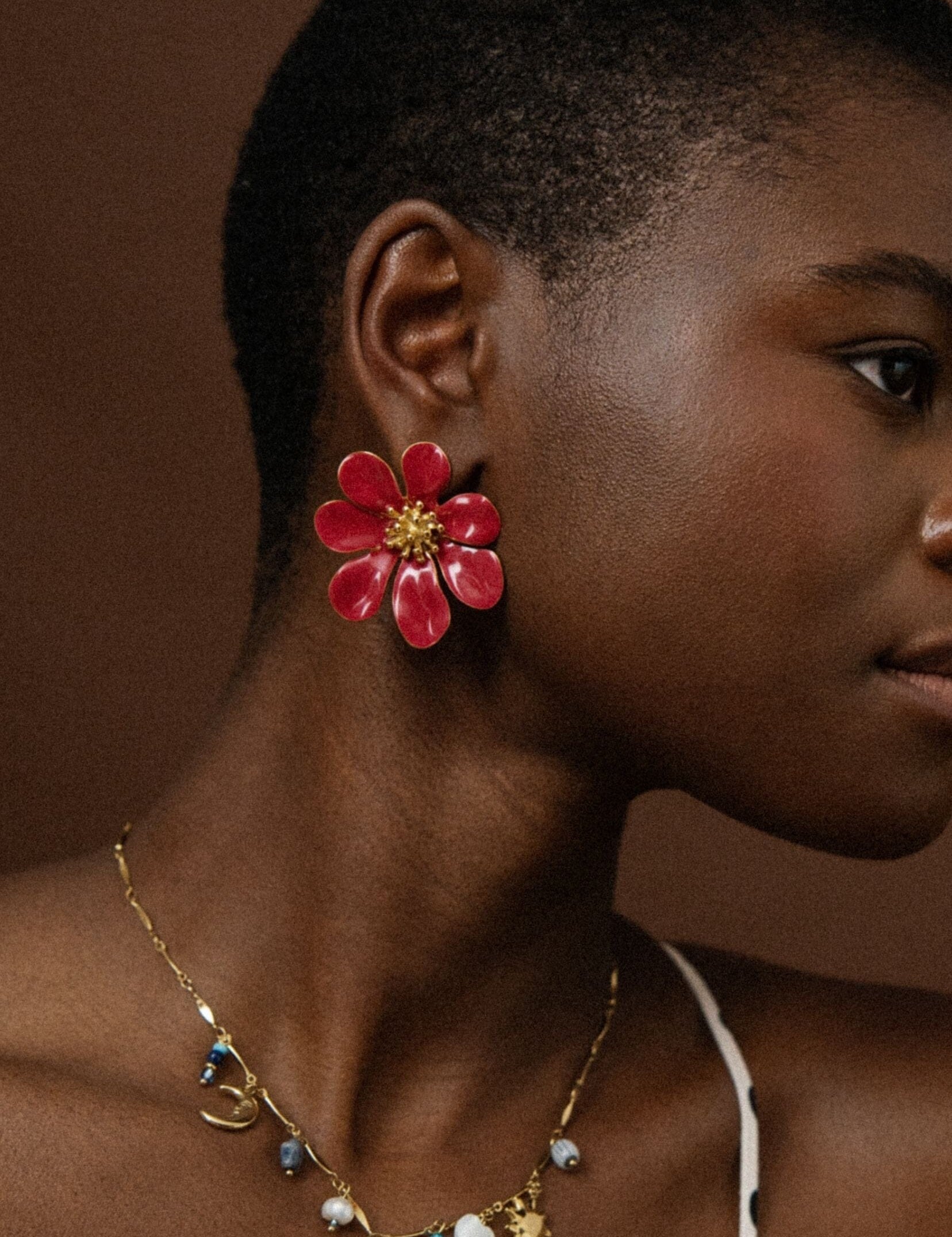Boucles Bohm Paris - Rosera Boucles d'oreilles à puces Bohm Paris 
