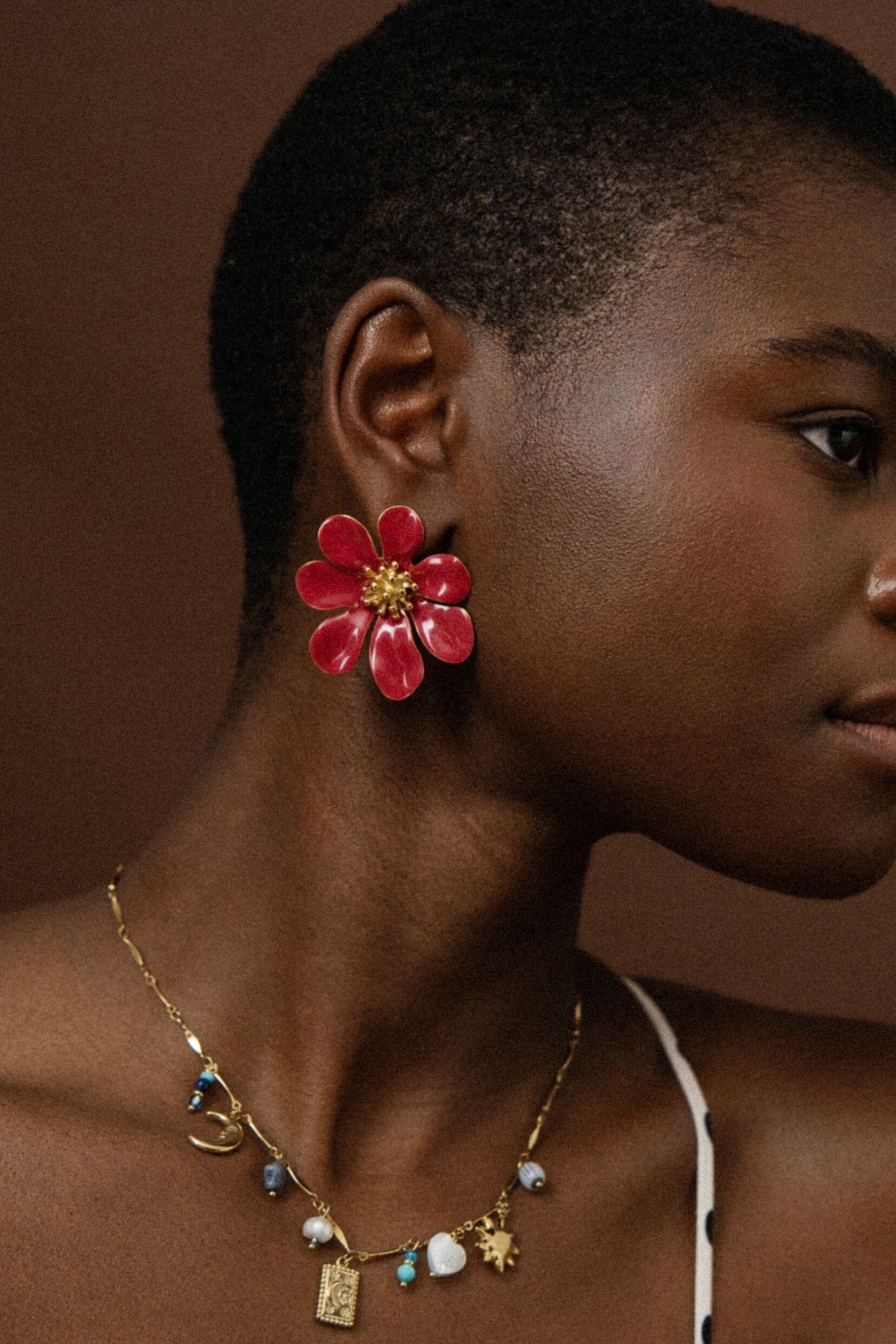 Boucles Bohm Paris - Rosera Boucles d'oreilles à puces Bohm Paris 