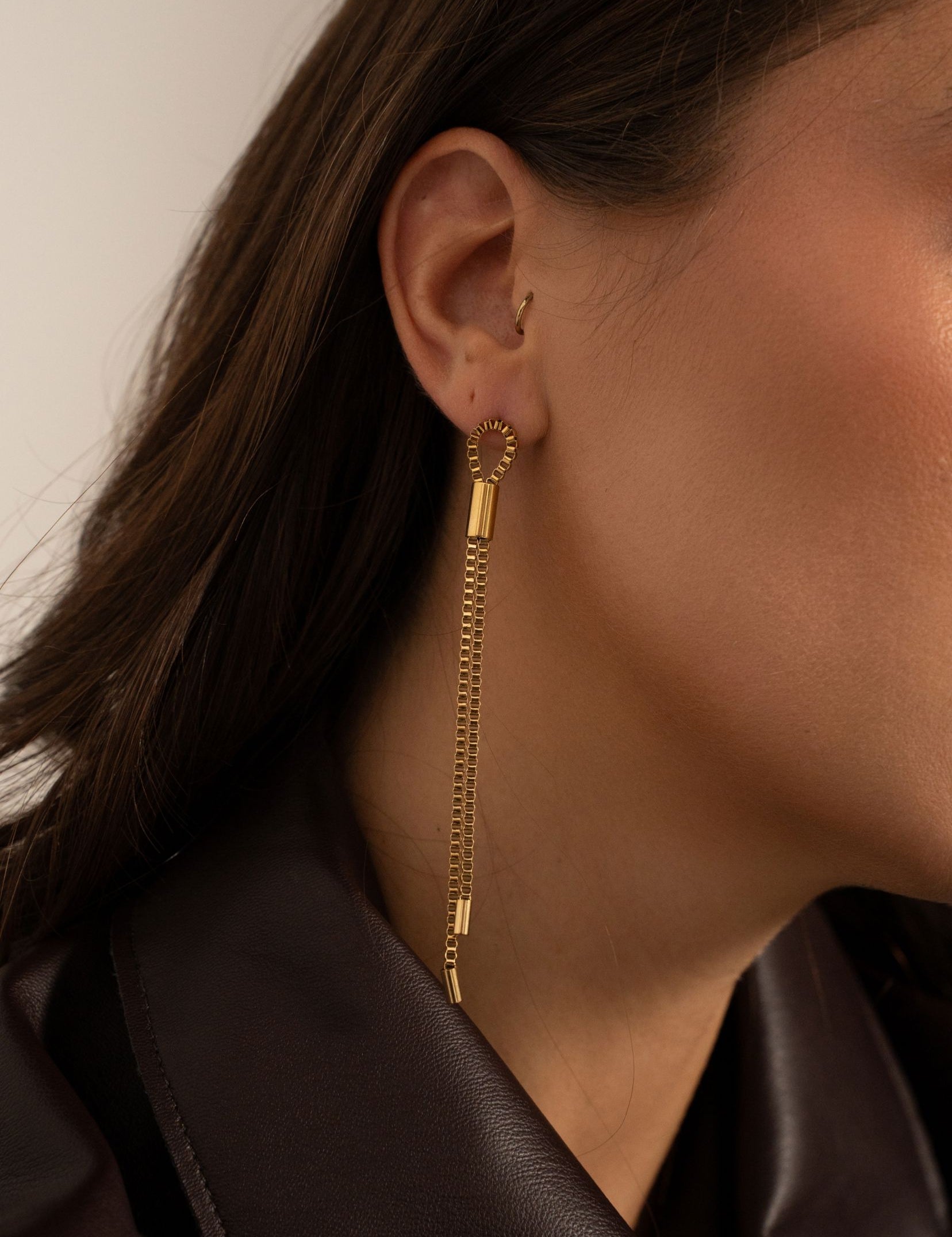 Boucles Bohm Paris - Rosie Boucles d'oreilles à puces Bohm Paris 